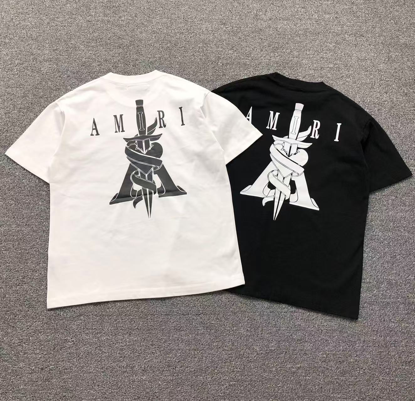 Camisa Amiri Dagger Heart — costa