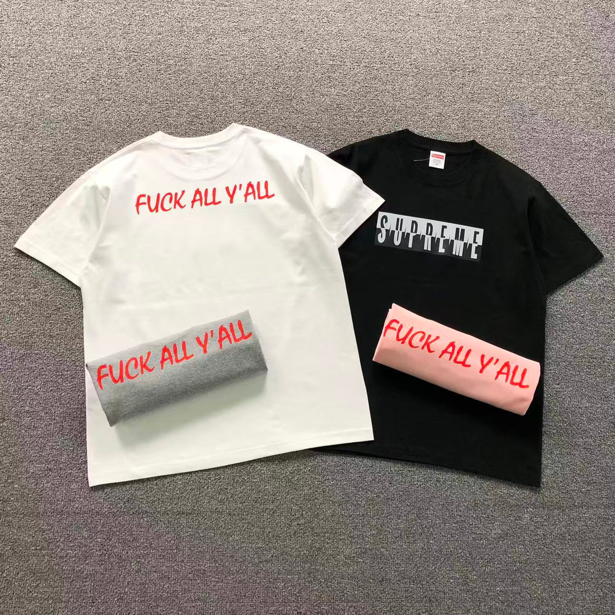 Camisa Supreme Fuck All Yall — costa