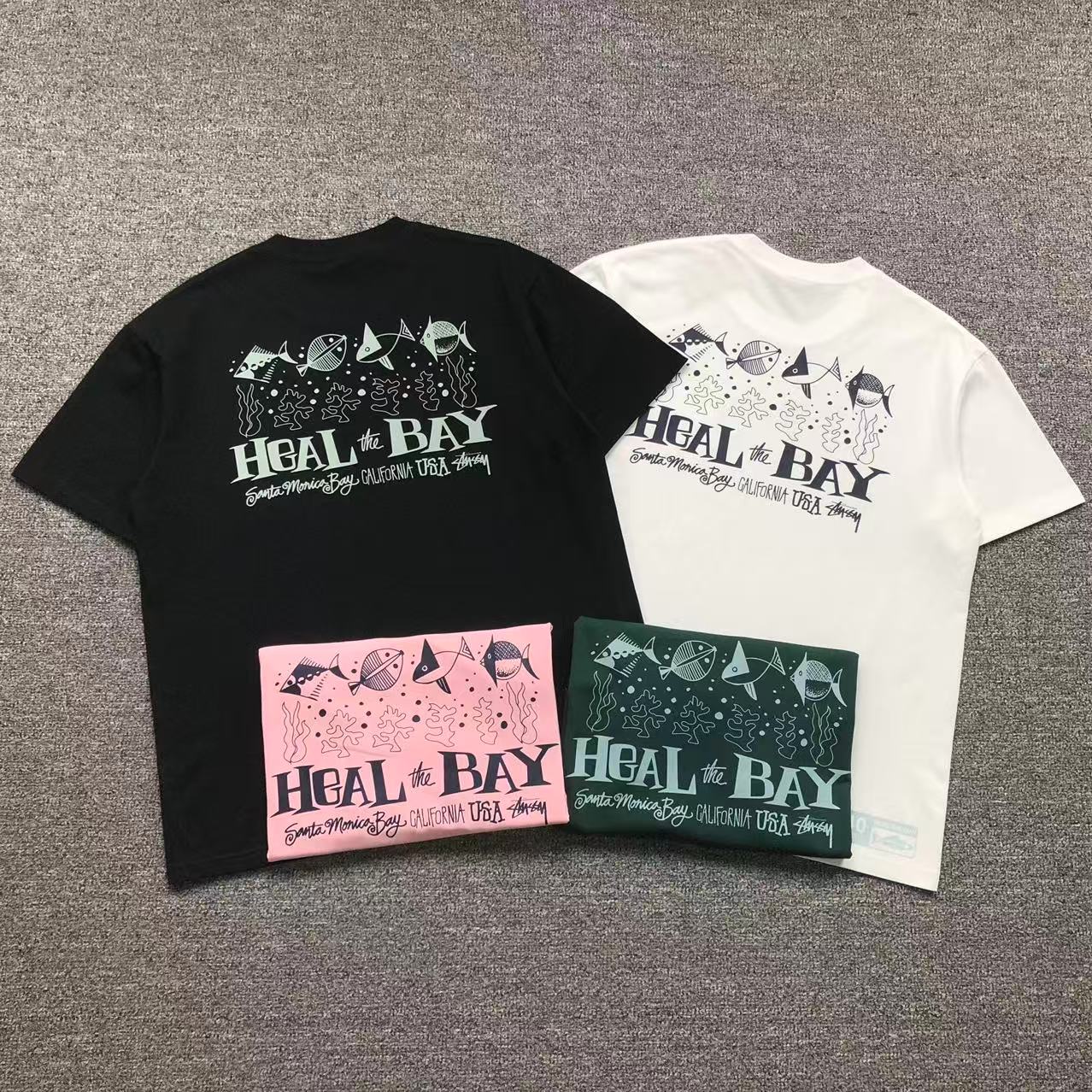 Camisa Stussy Heal The Bay — costa