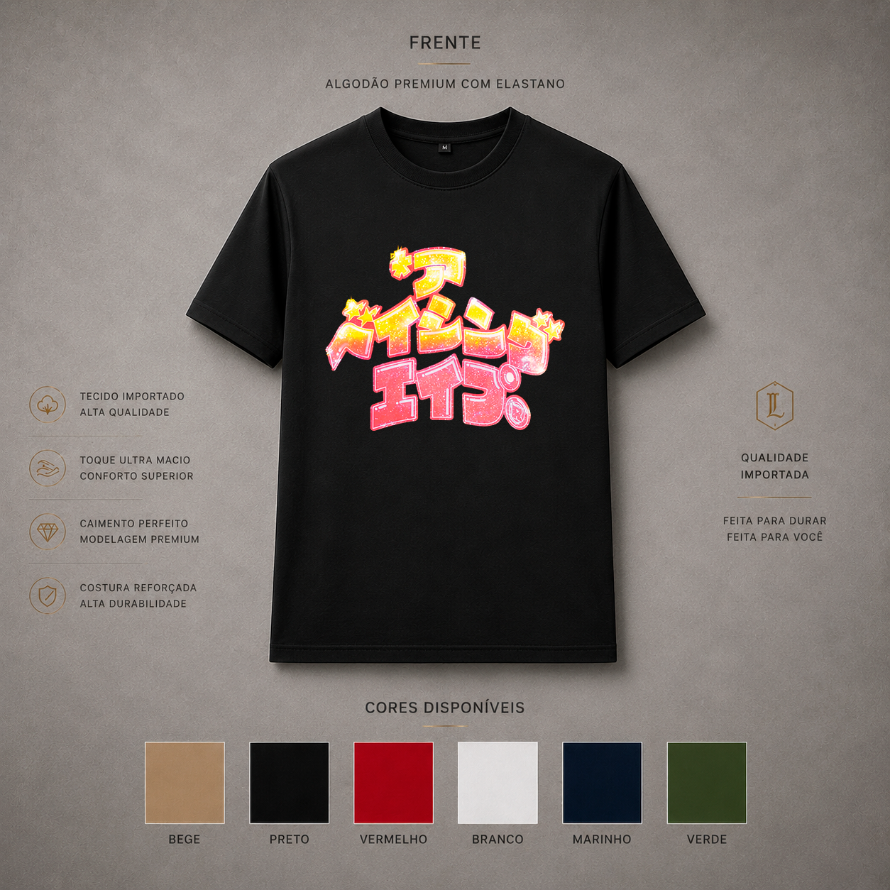 Camisa Importada Pima Its Let