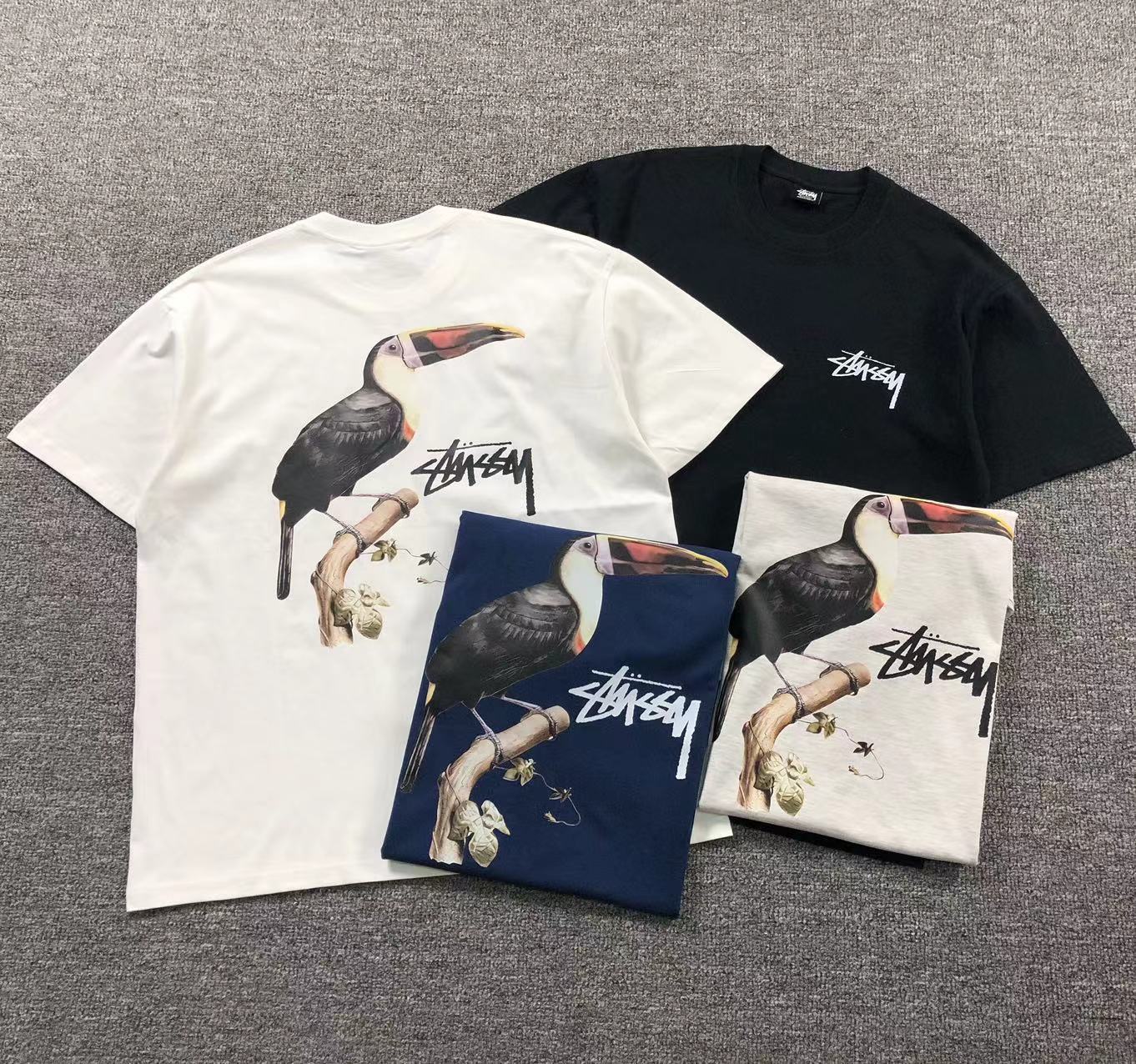 Camisa Stussy Toucan — frente
