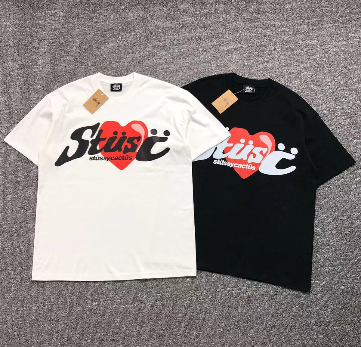 Camisa Stussy Heart Cactus — frente