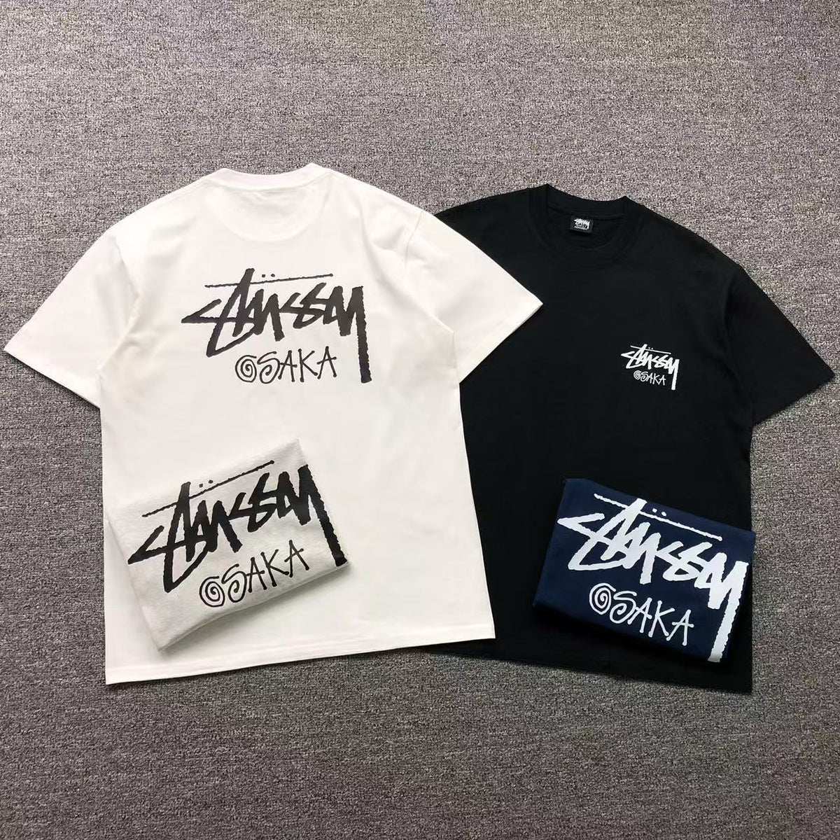 Camisa Stussy Osaka Graffiti — frente