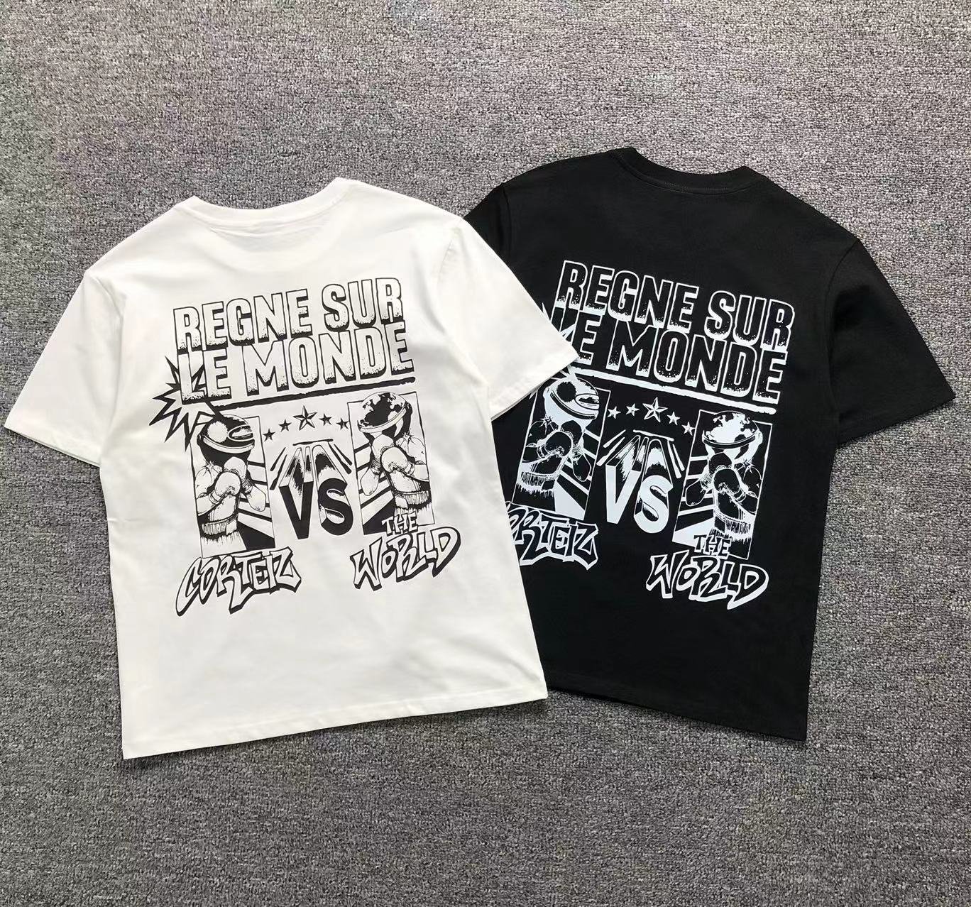 Camisa Corteiz Regne Sur Le Monde — costa