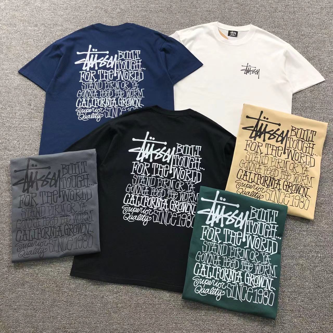 Camisa Stussy Built Tough — frente