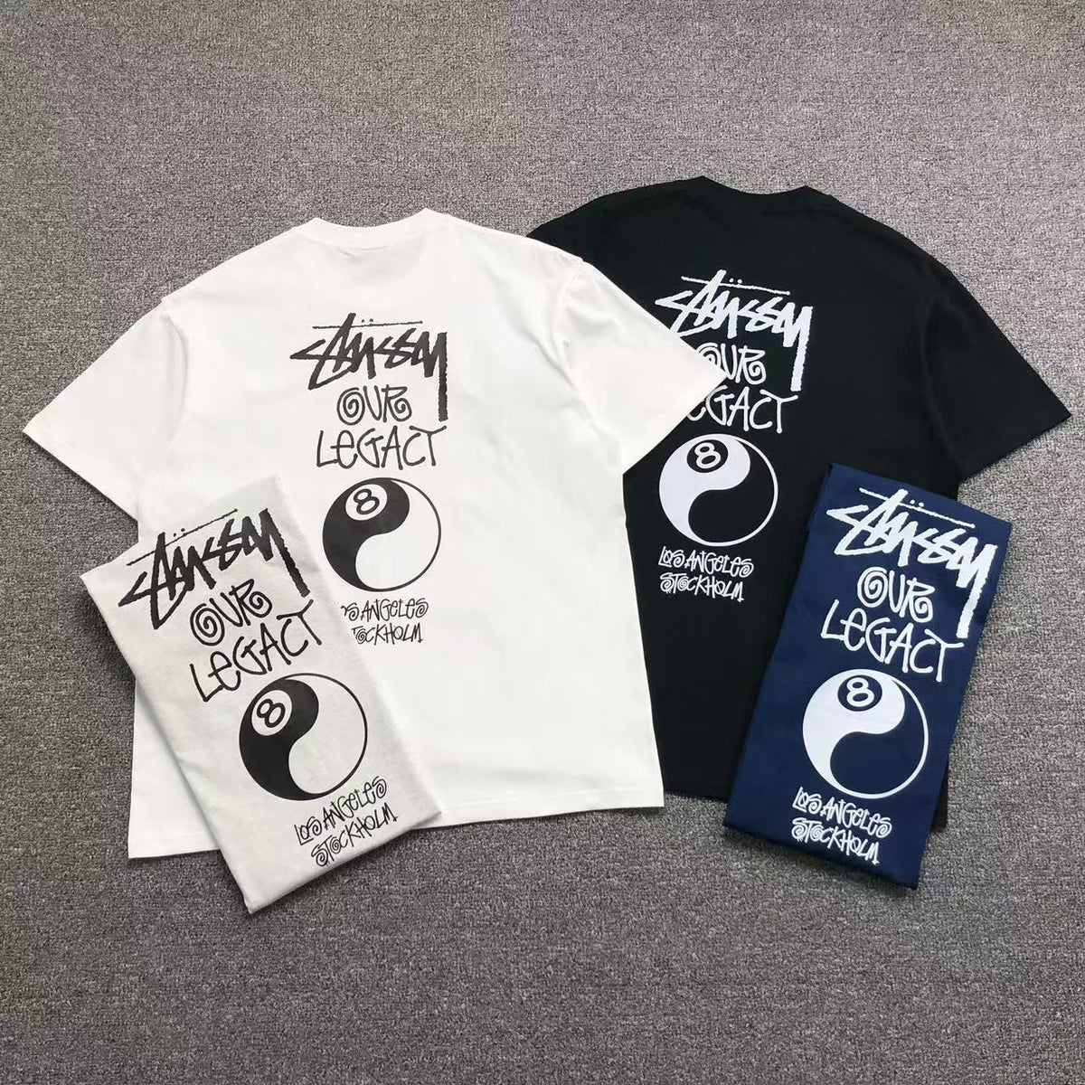 Camisa Stussy Our Legacy 8 Ball — costa
