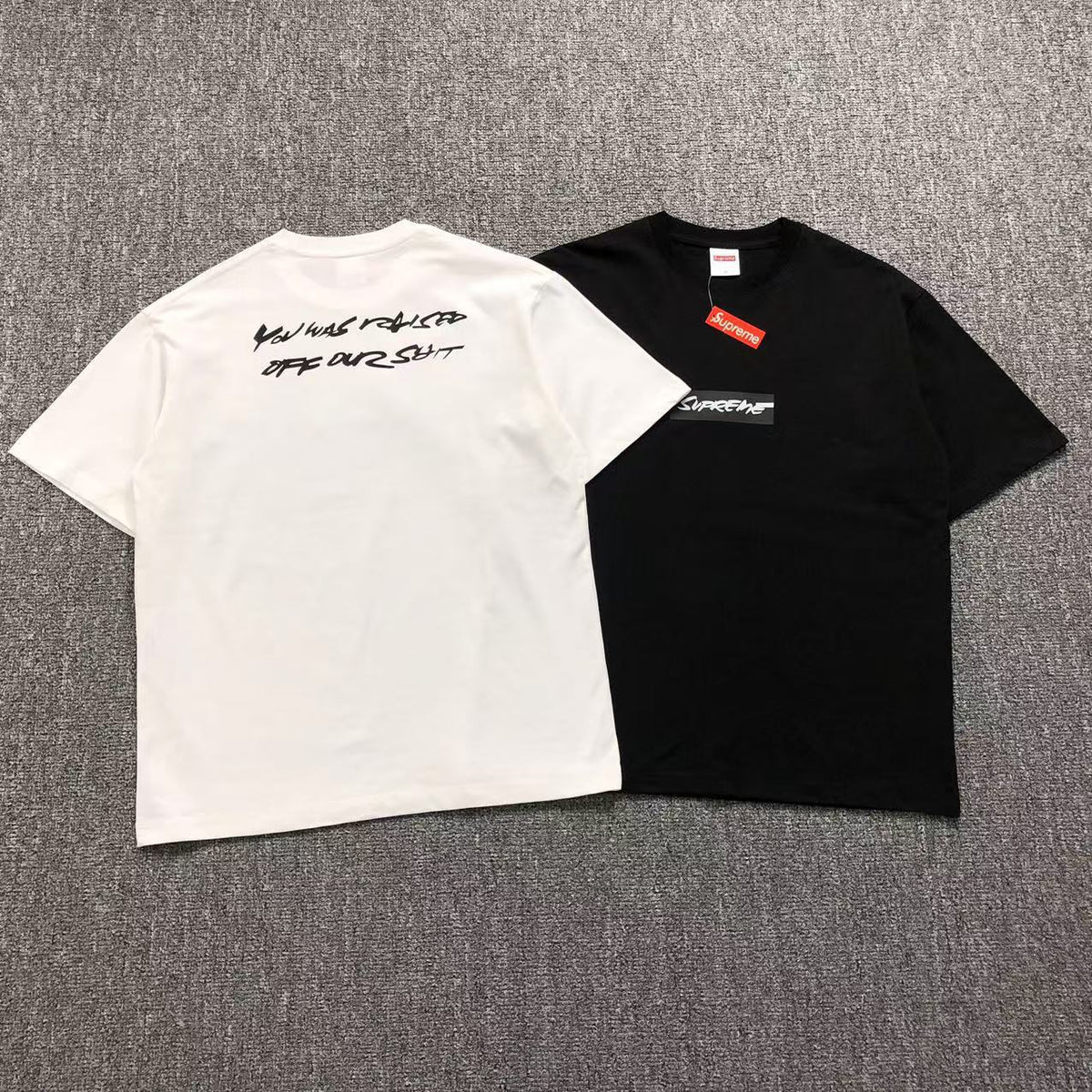 Camisa Supreme Raised Box Logo — frente