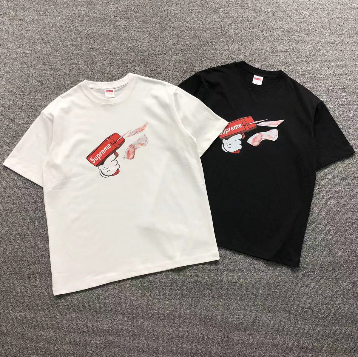 Camisa Supreme Money Gun — peito