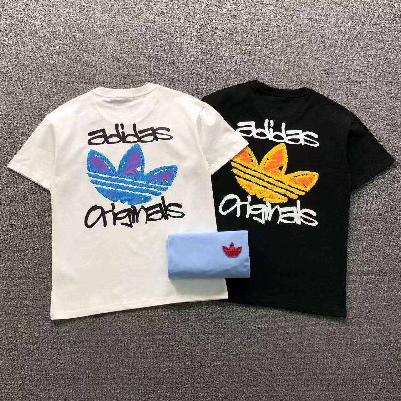 Camisa Adidas Originals Trefoil Graffiti — costa