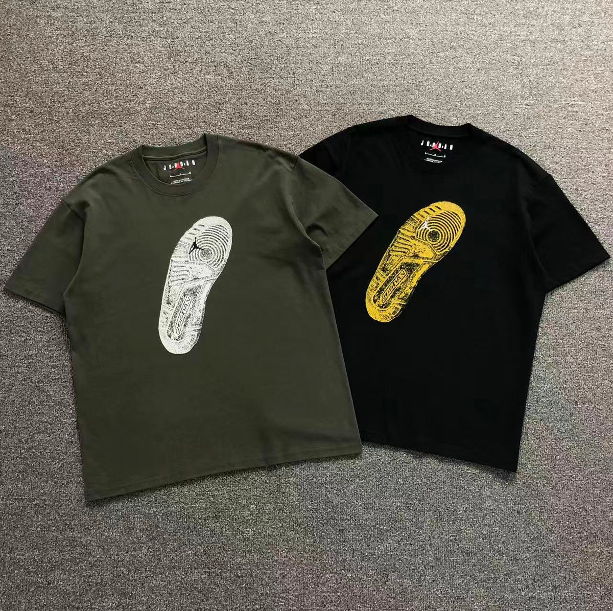 Camisa Jordan Sole Print — frente