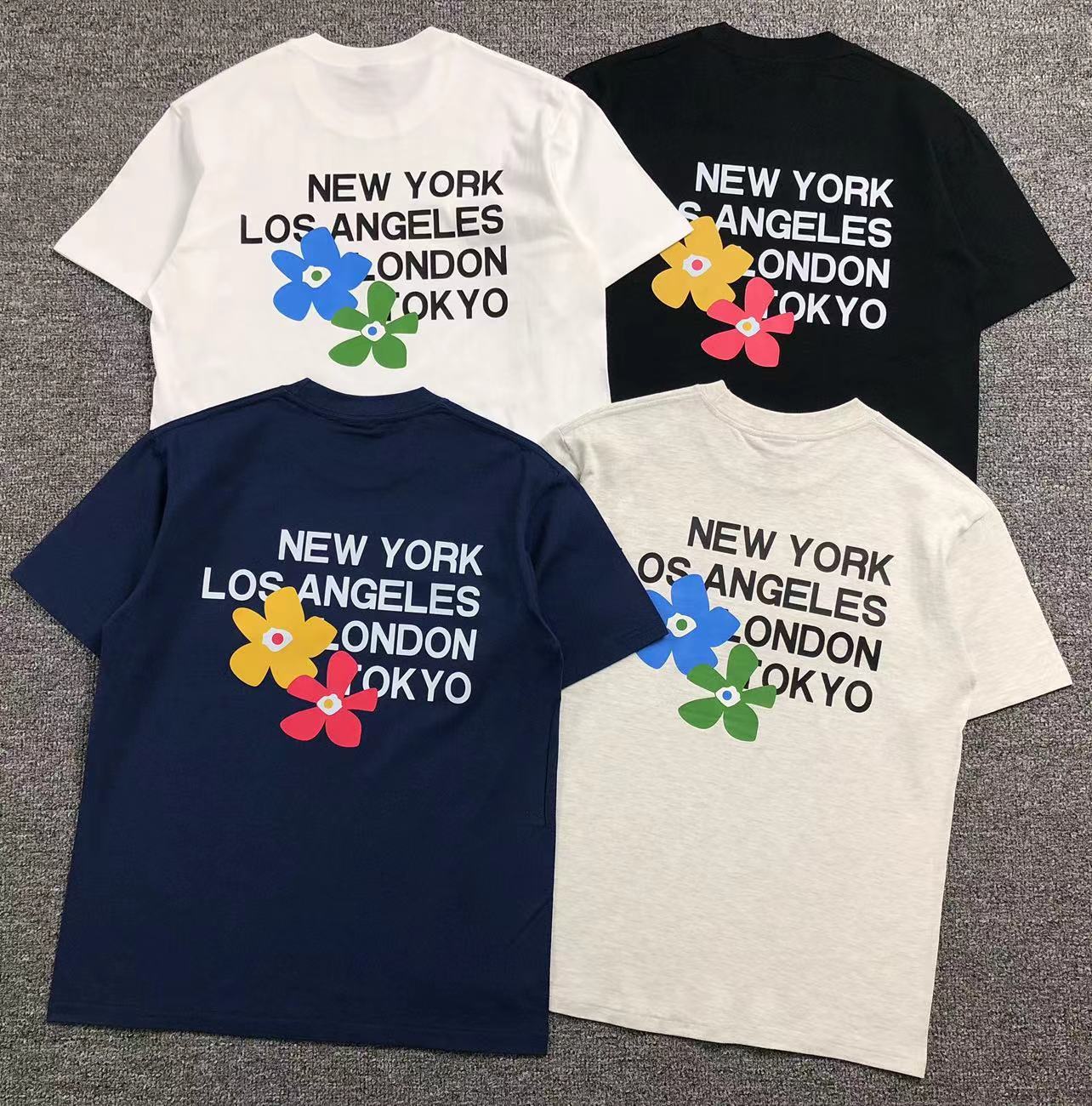 Camisa Stussy City Flowers — costa