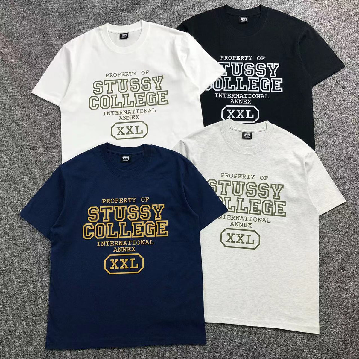 Camisa Stussy College International Annex — frente