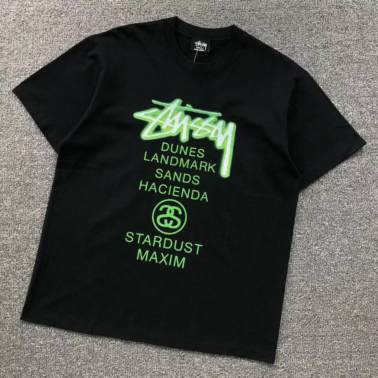Camisa Stussy Dunes Landmark — frente