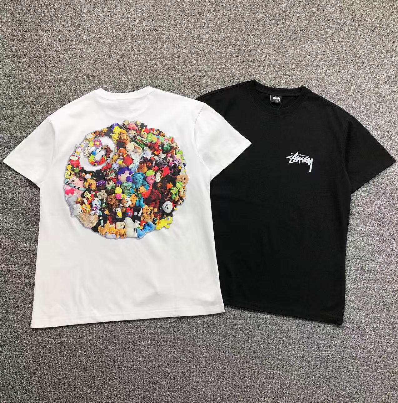 Camisa Stussy Plush Toys Circle — frente