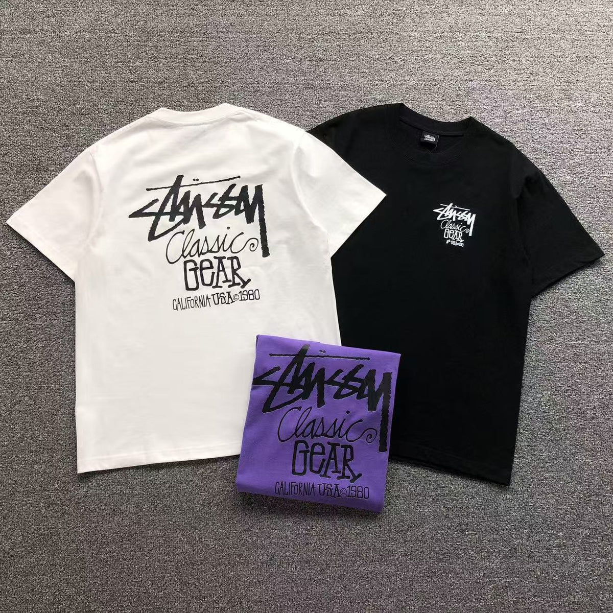 Camisa Stussy Classic Gear — frente