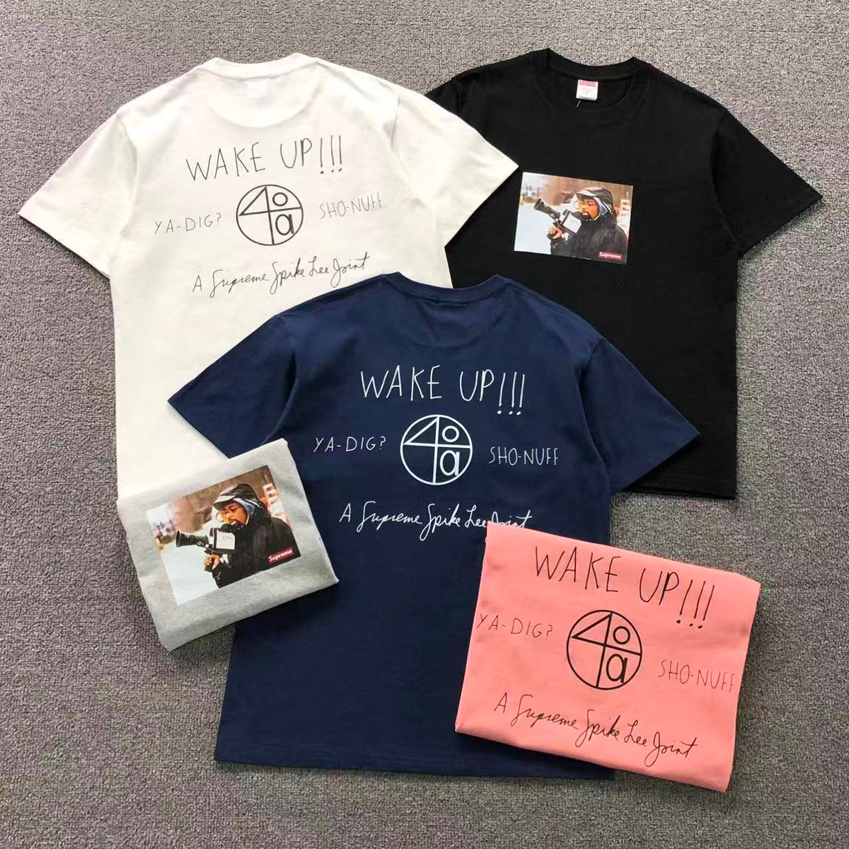 Camisa Supreme Wake Up Spike Lee — frente