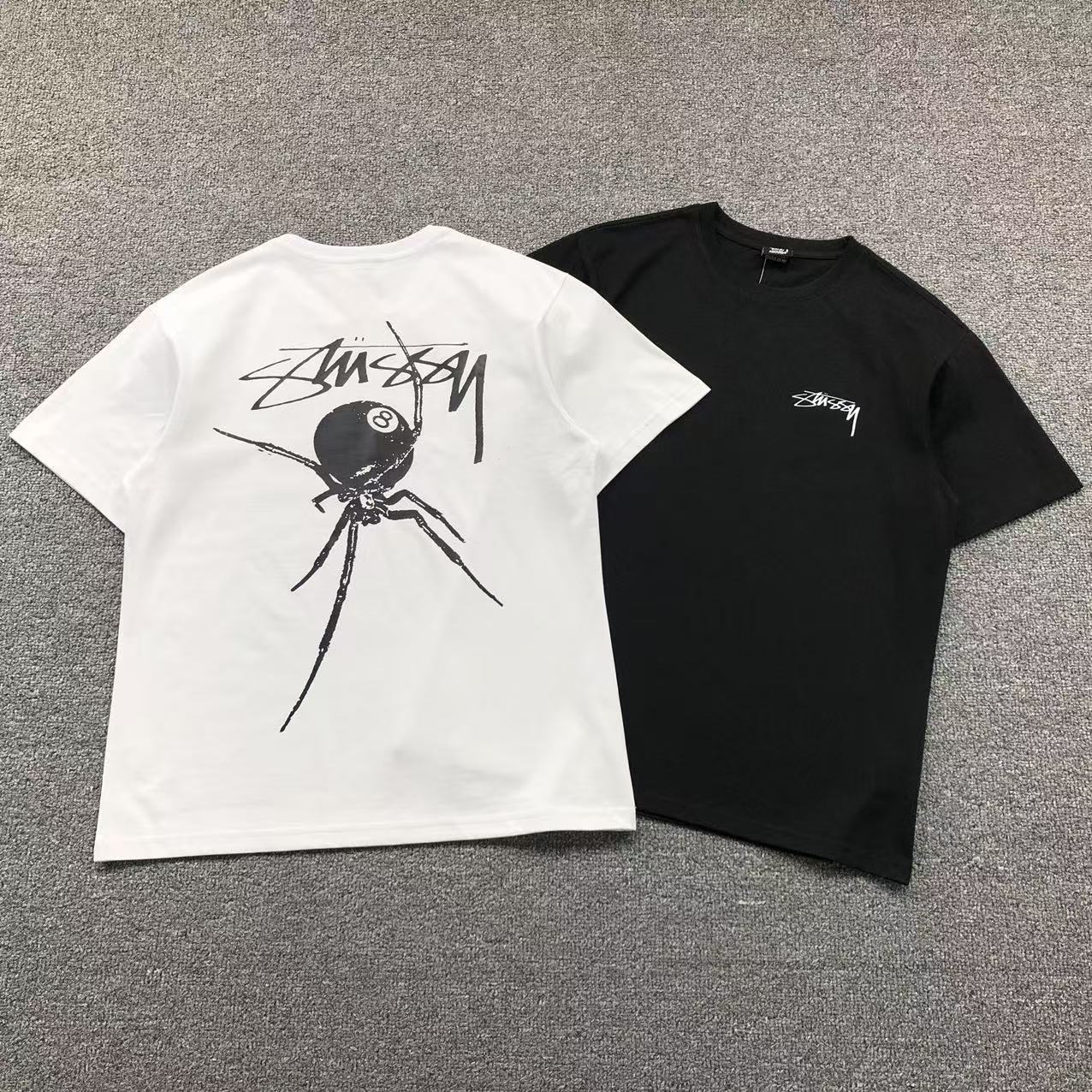 Camisa Stussy Black Widow — frente