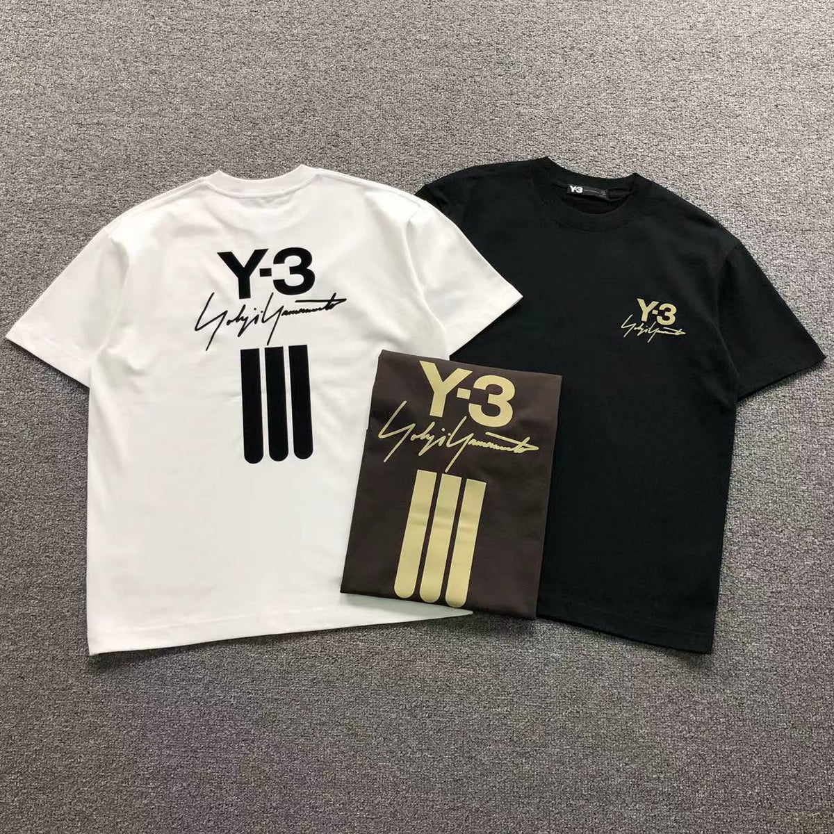 Camisa Y-3 Signature Stripes — frente