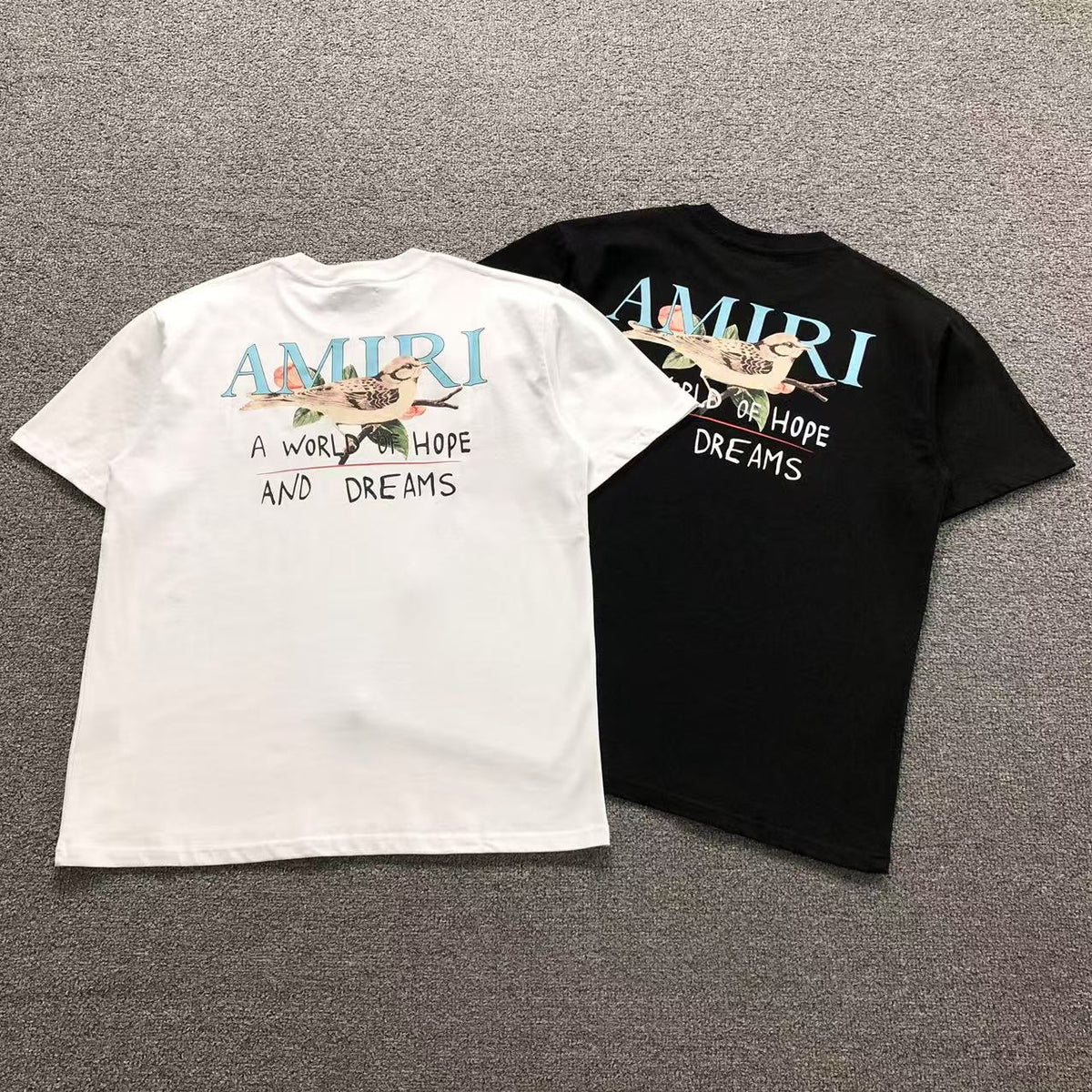 Camisa Amiri World of Hope Bird — costa
