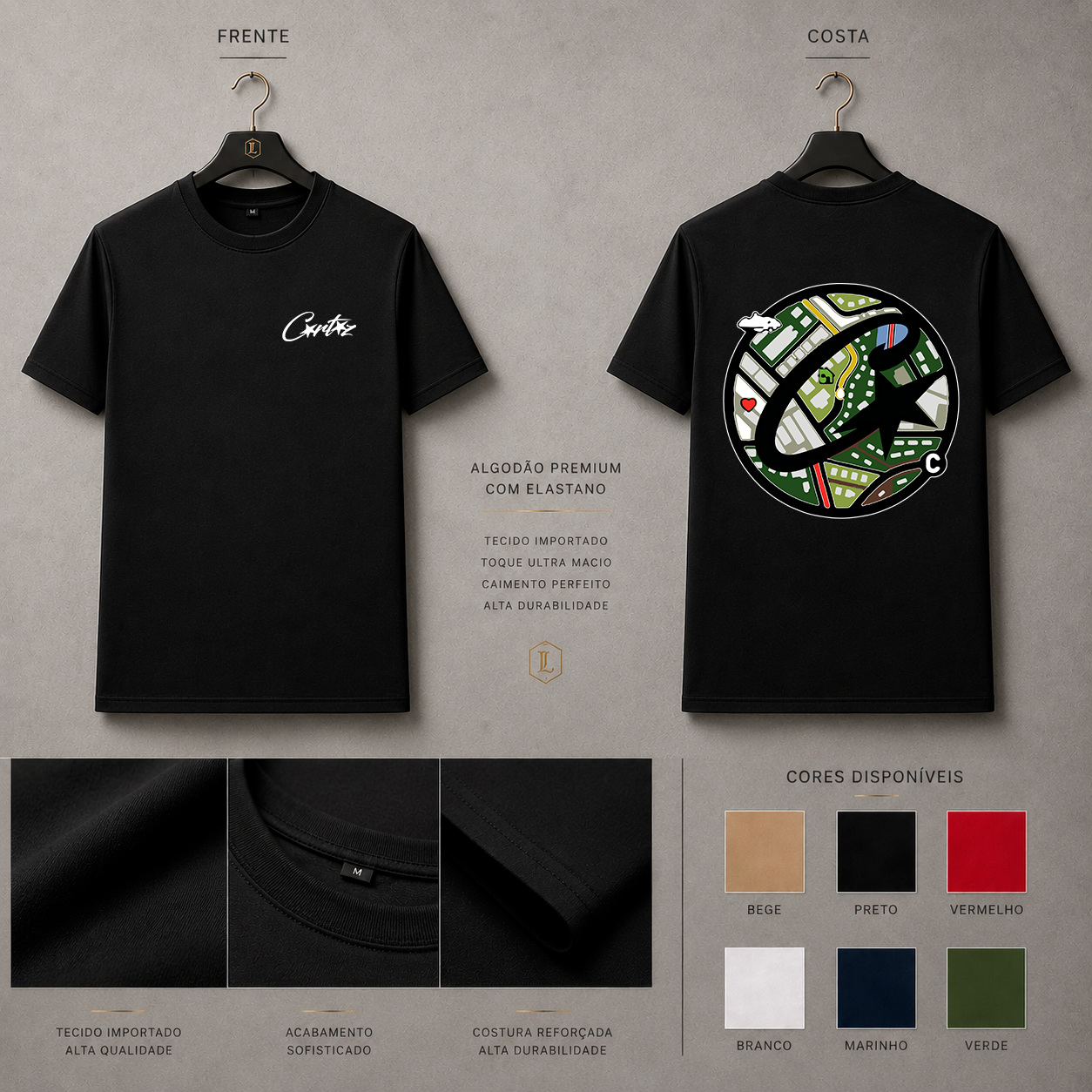 Camisa Importada Pima Cortez Gta