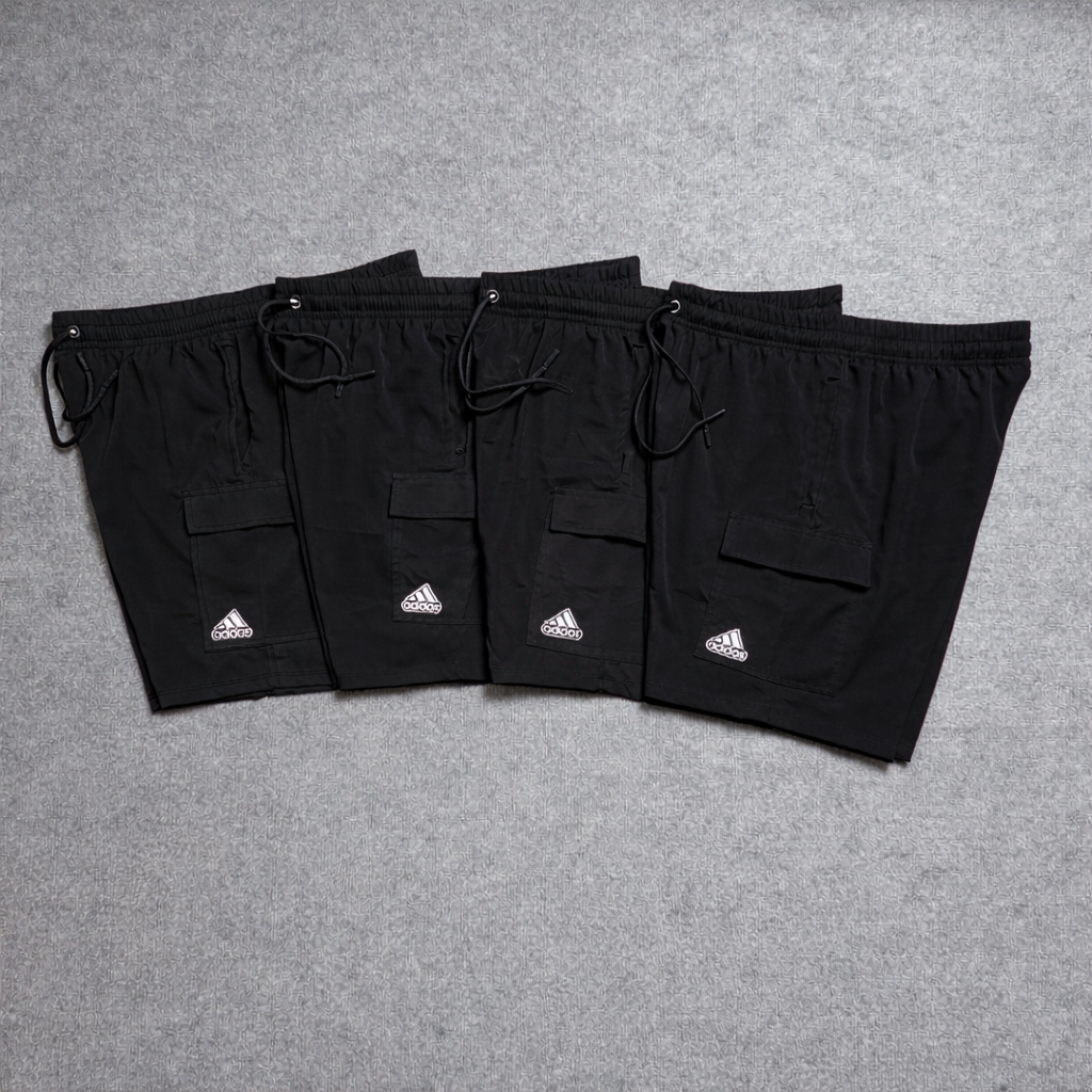 Short Premium Cargo Adidas Preto