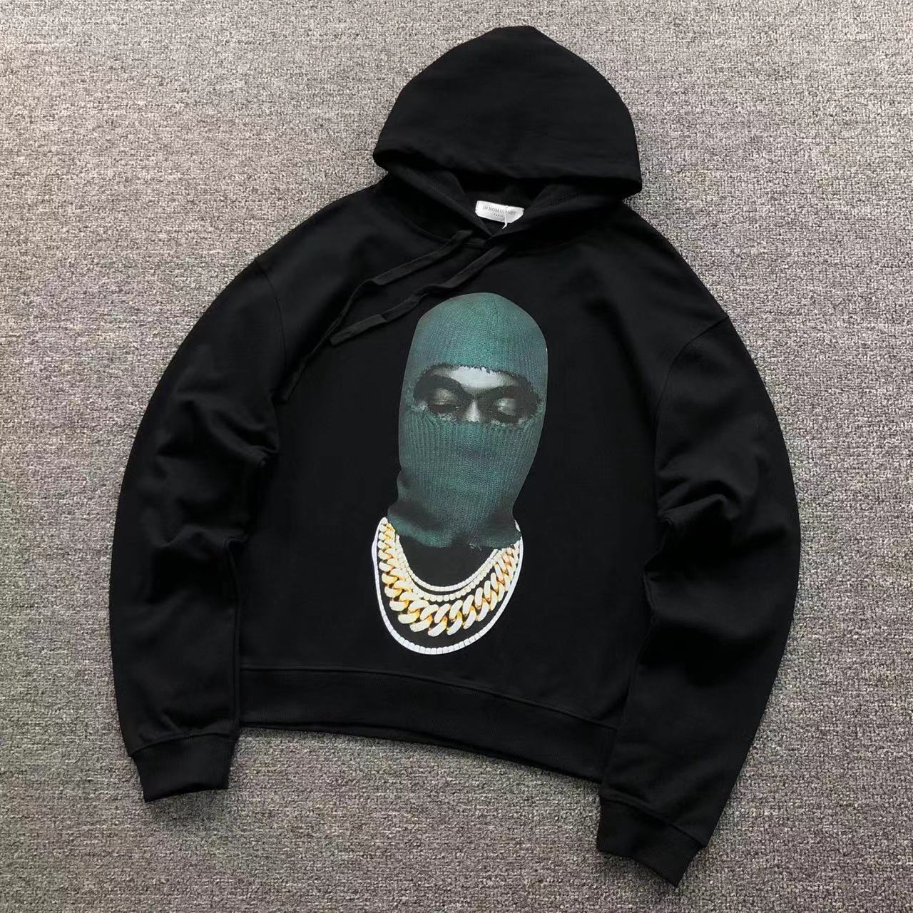 MOLETOM CANGURU Ski Mask Chains Prime — frente