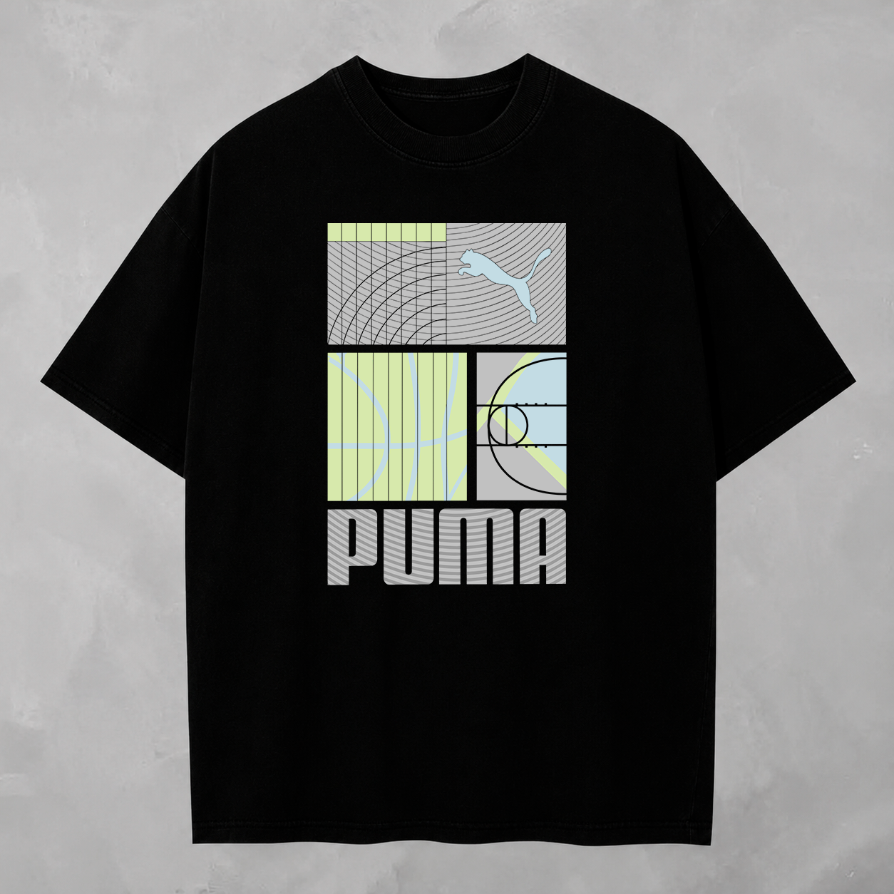 Camisa Puma Court Panel — detalhe