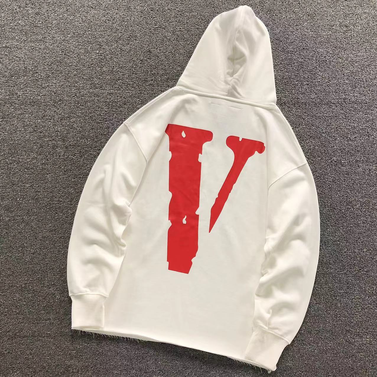 MOLETOM CANGURU Vlone Friends V Drip — costa