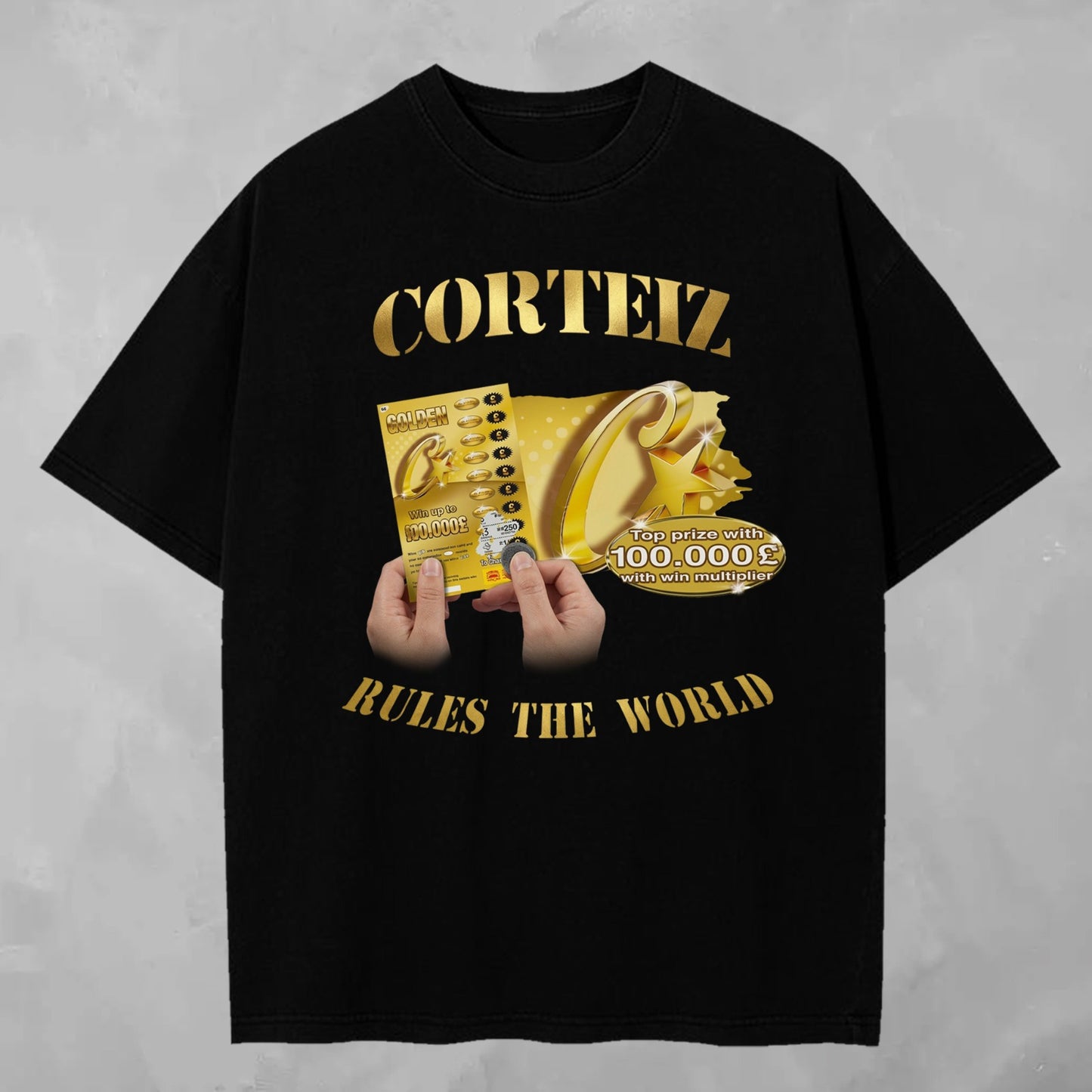 Camisa Corteiz Gold Card