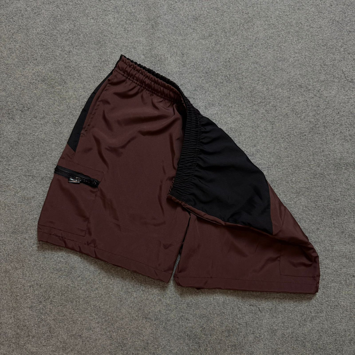 Short Premium Bicolor Marrom