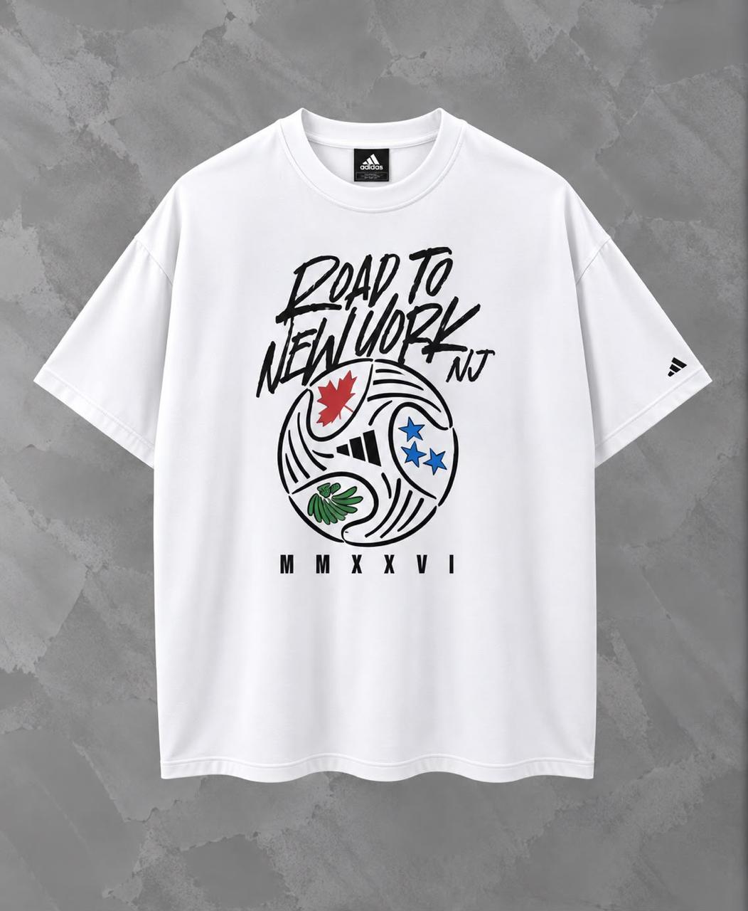 Camisa Adidas Road To New York — frente