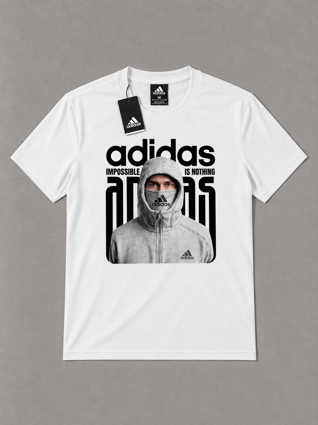 Camisa Adidas Impossible Hood — frente