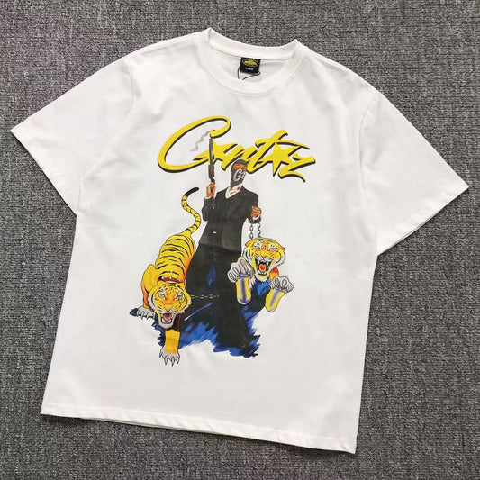 Camisa Corteiz Tiger Gangster — frente