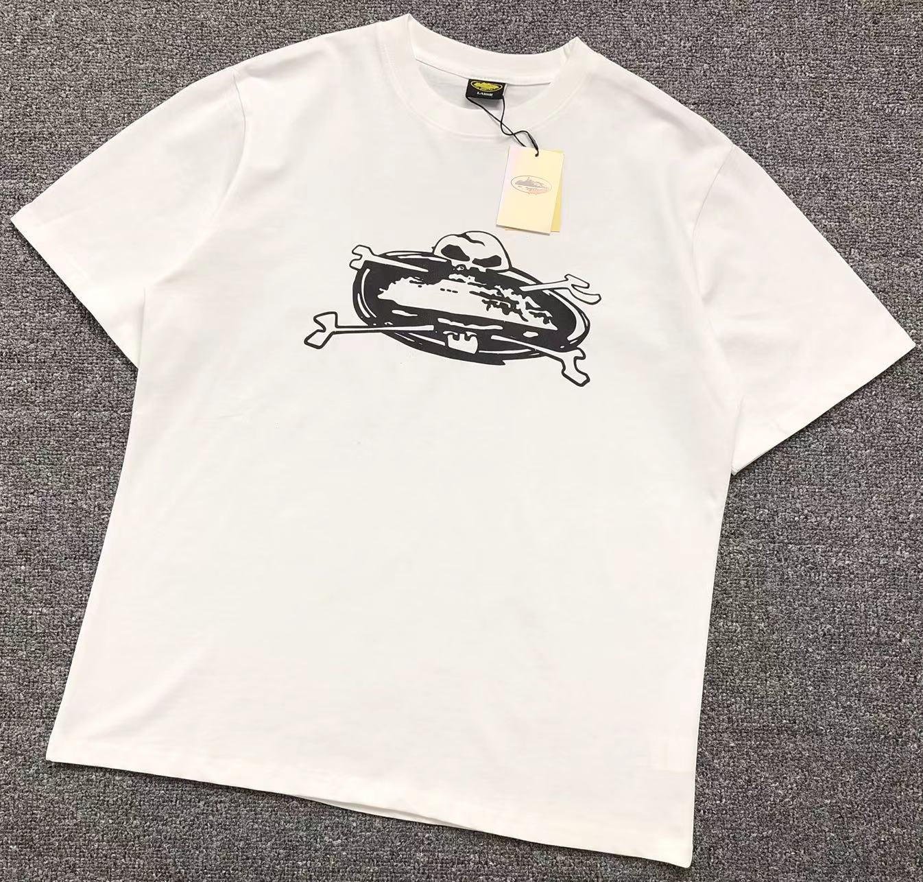 Camisa Corteiz Skull Bones Oval — peito
