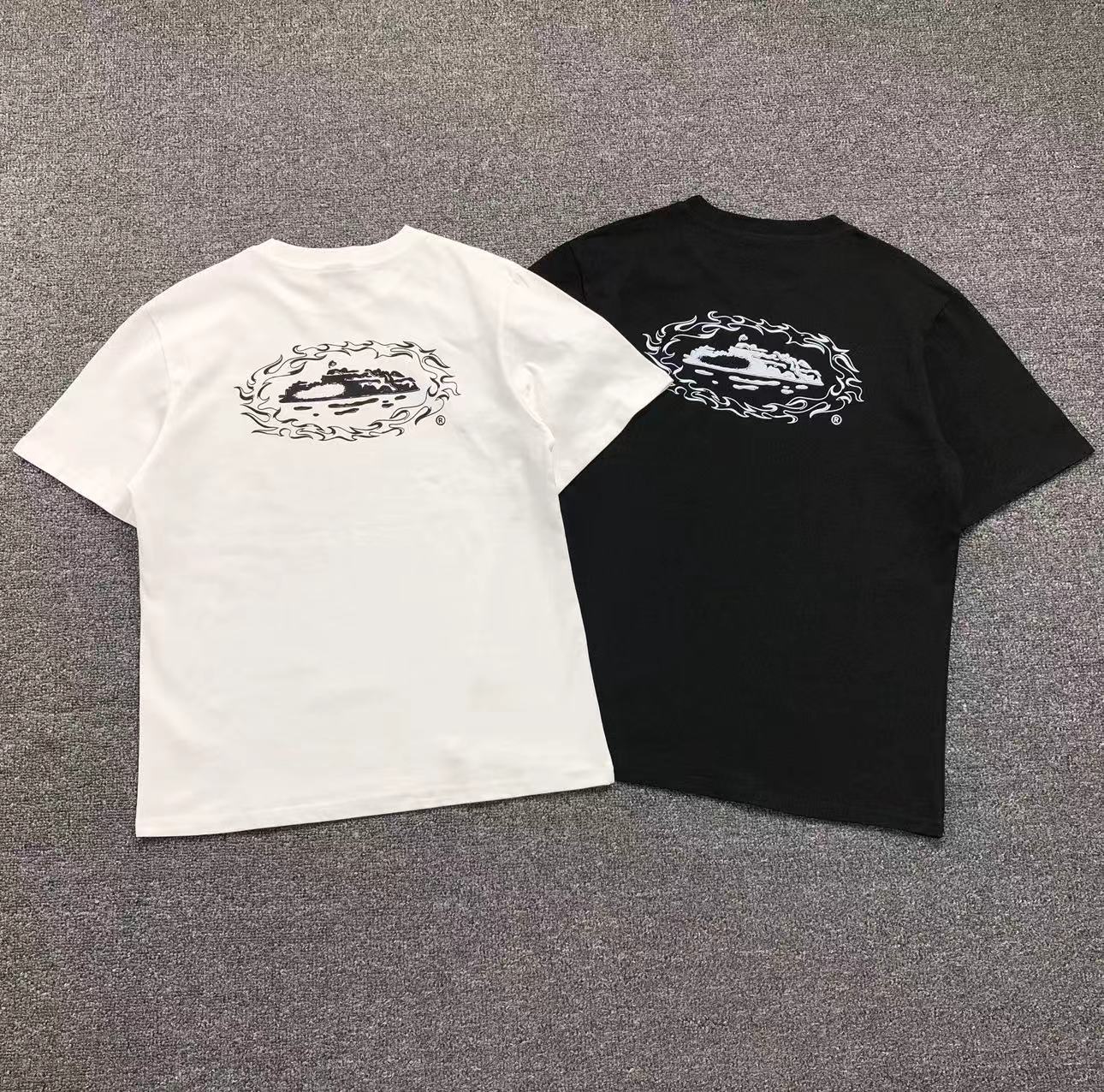 Camisa Corteiz Flame Wave — costa
