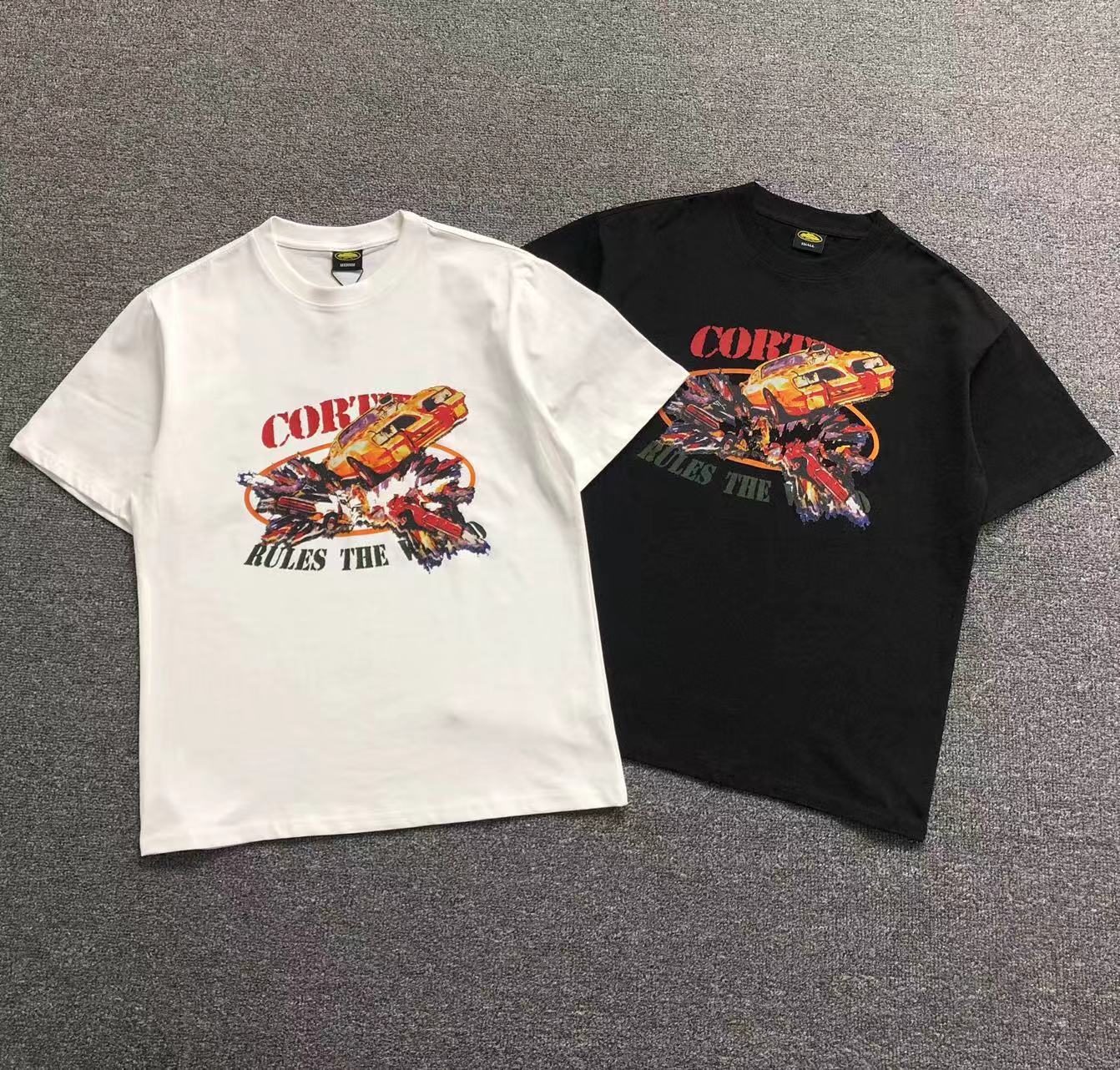 Camisa Corteiz Rules The World Racing — frente