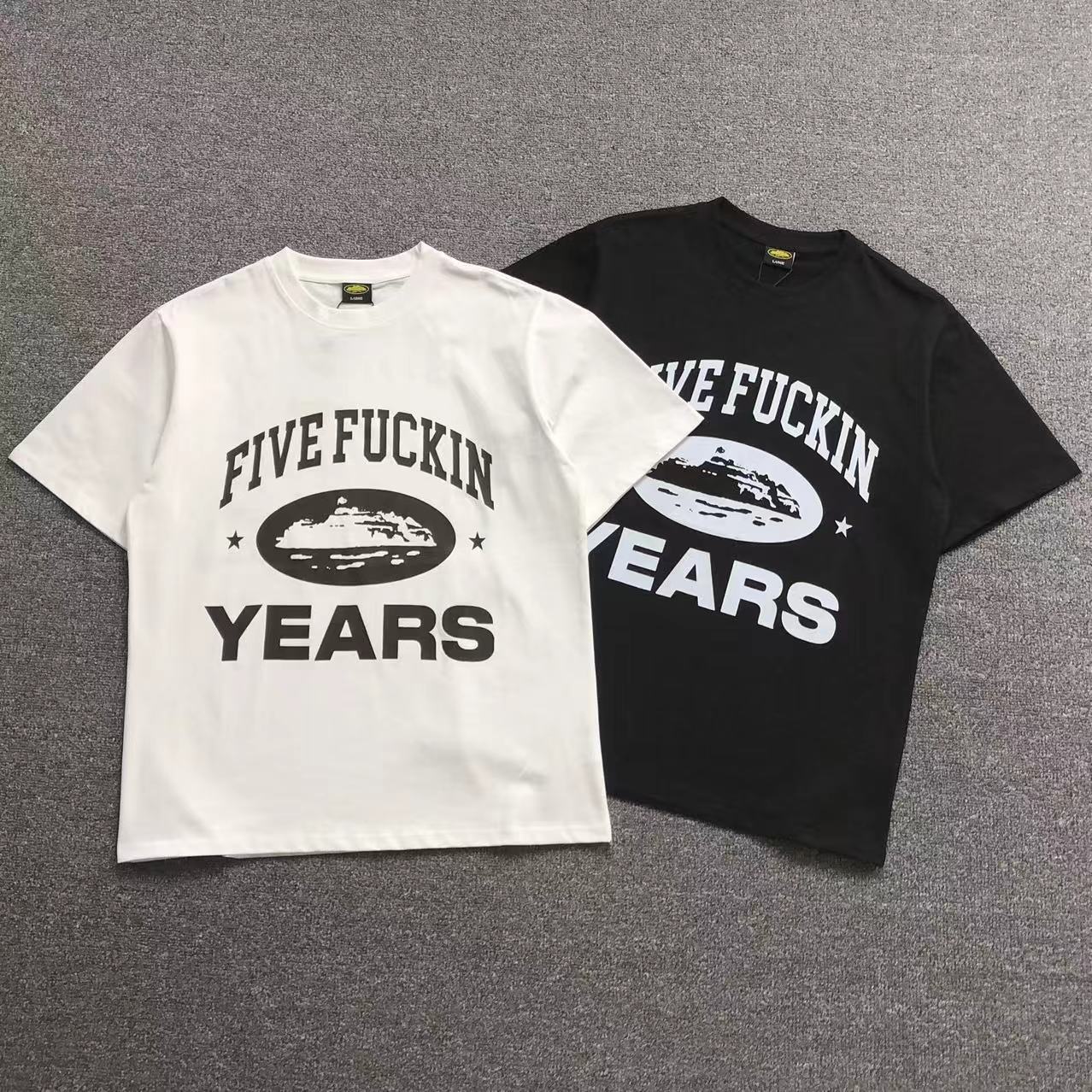 Camisa Corteiz Five Years Yacht — frente