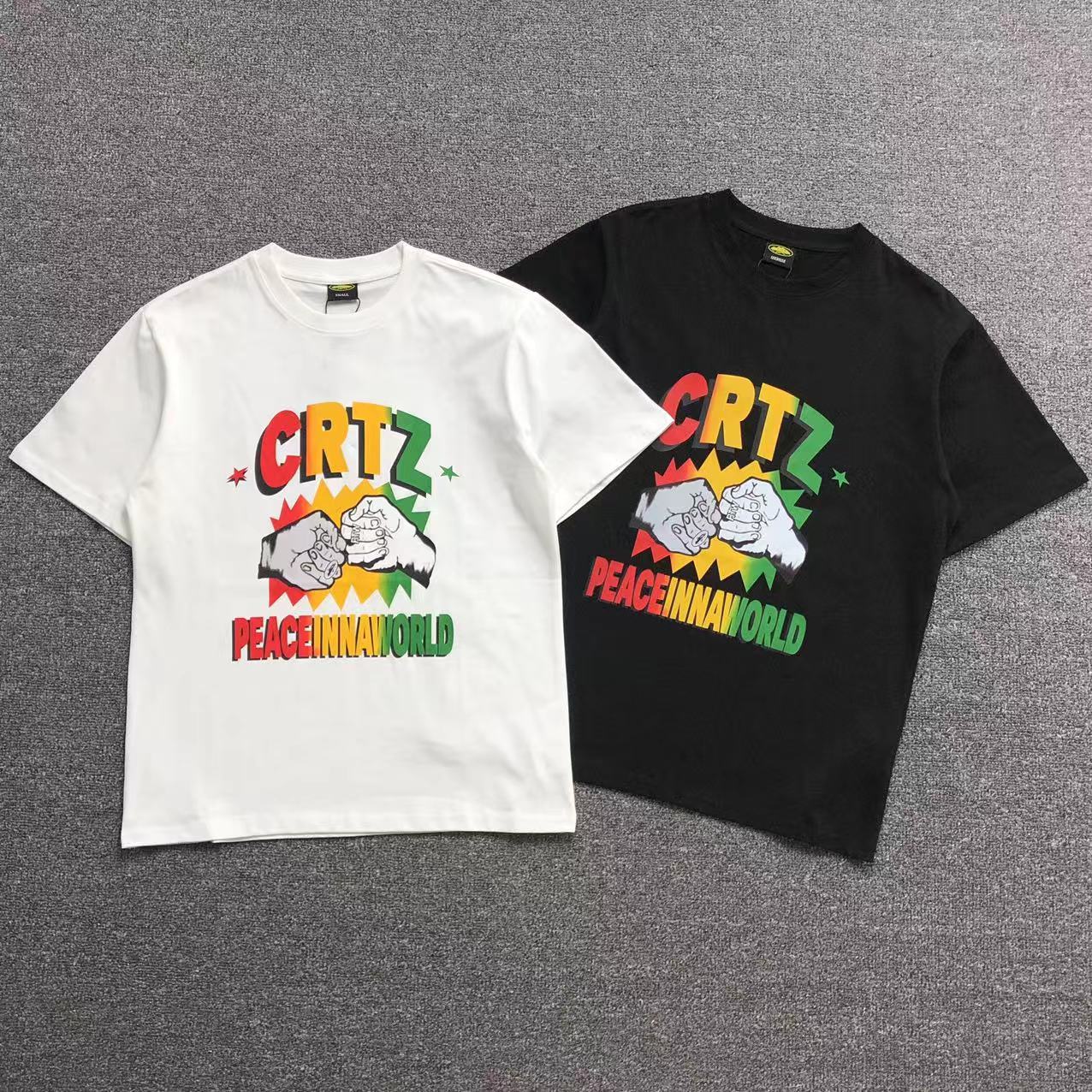 Camisa Corteiz Peace Inna World — frente