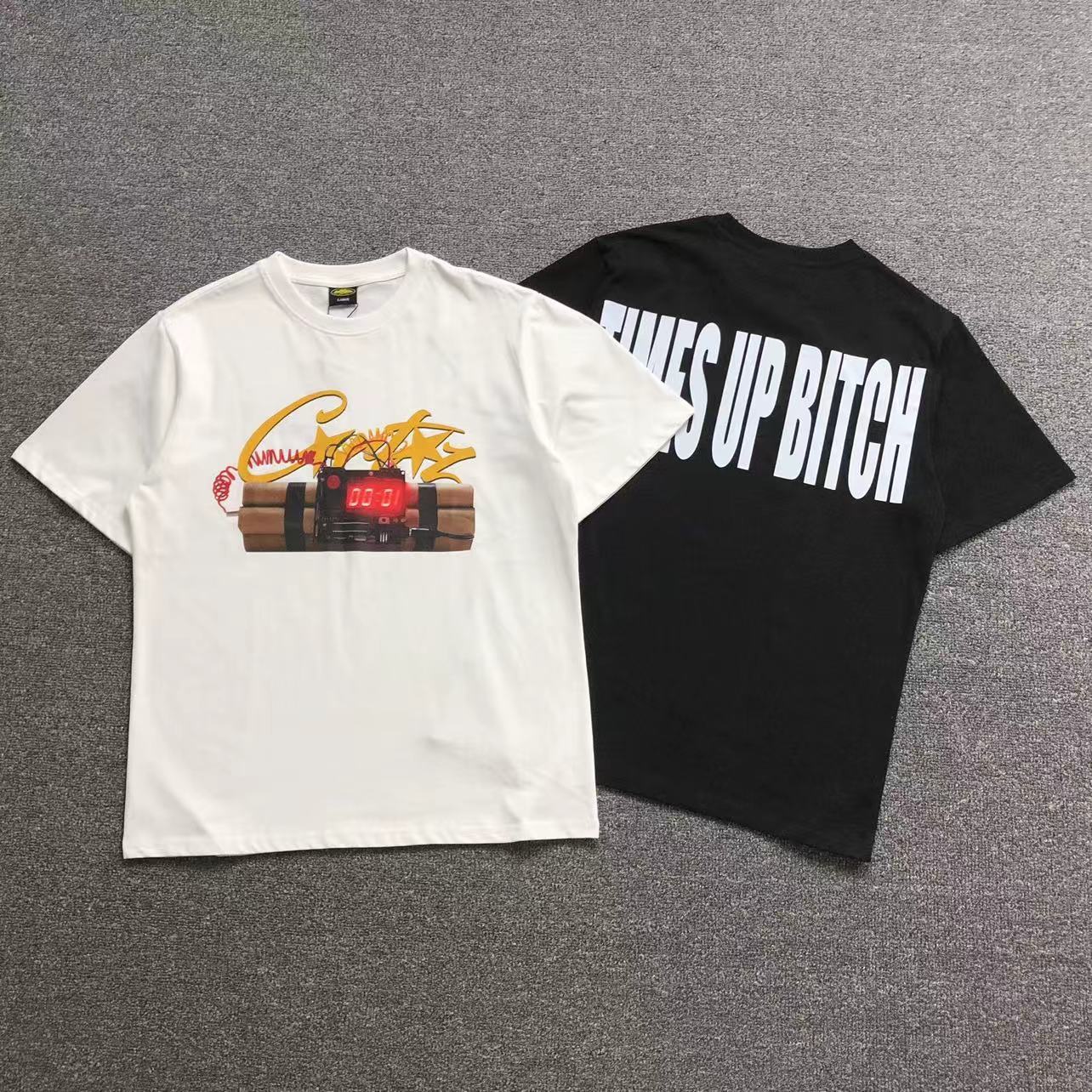 Camisa Corteiz Dynamite Times Up — frente