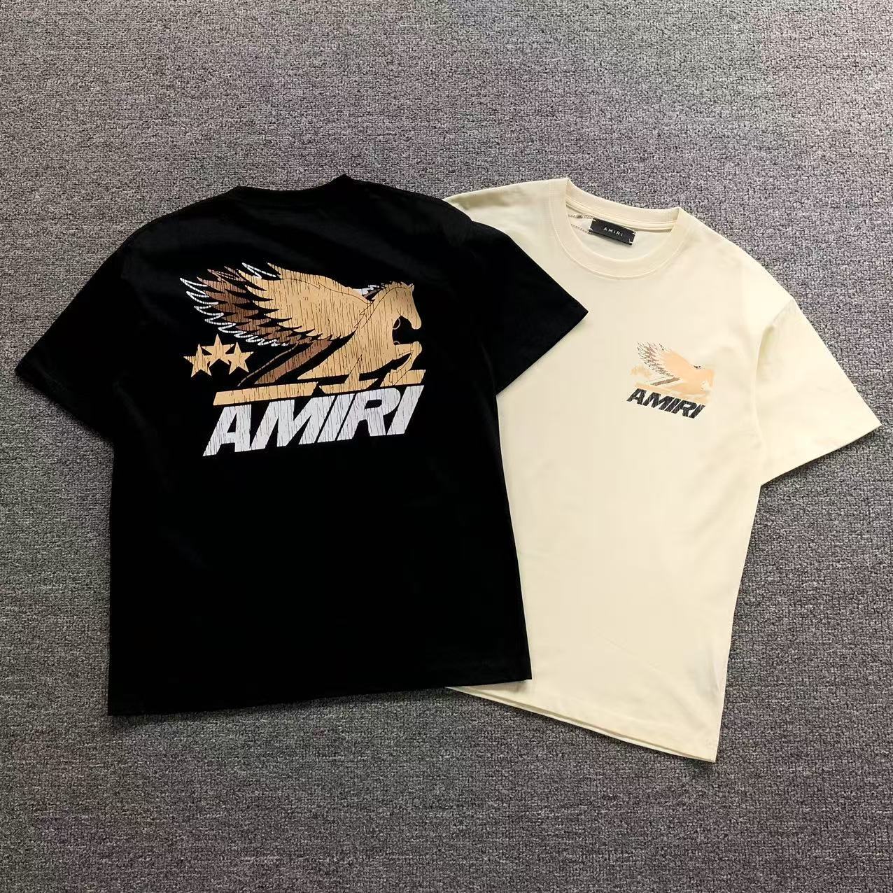 Camisa Amiri Pegasus Stars — frente