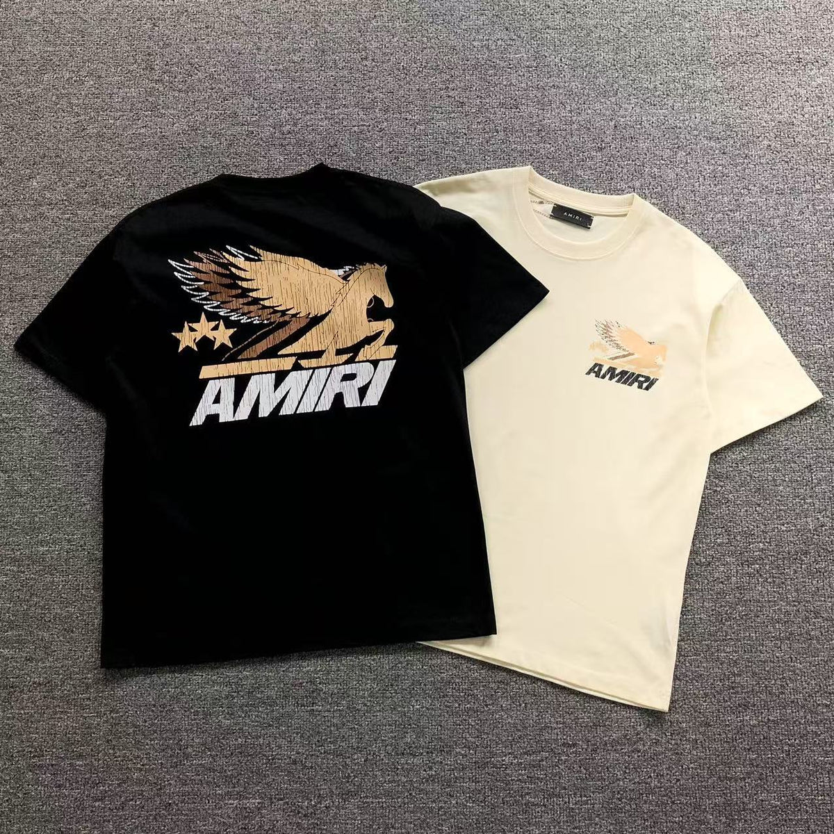 Camisa Amiri Pegasus Stars — frente