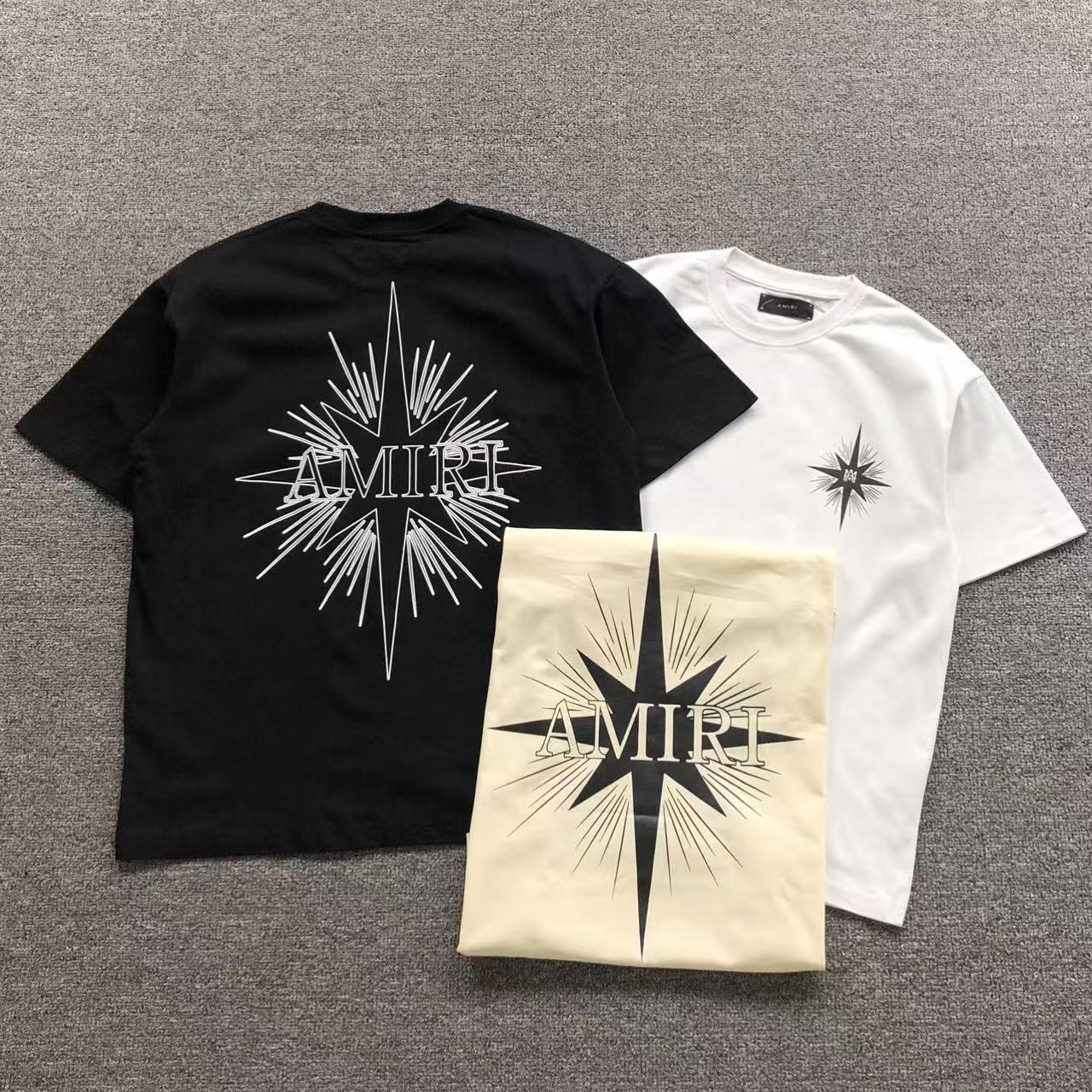 Camisa Amiri Starburst — frente