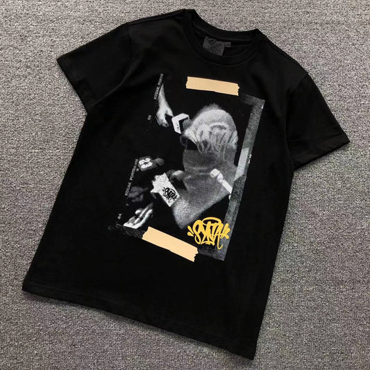 Camisa Syna World Kodak Tape Collage — peito