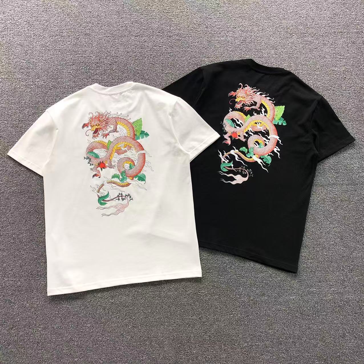 Camisa Casa Blanca Dragon Koi — costa