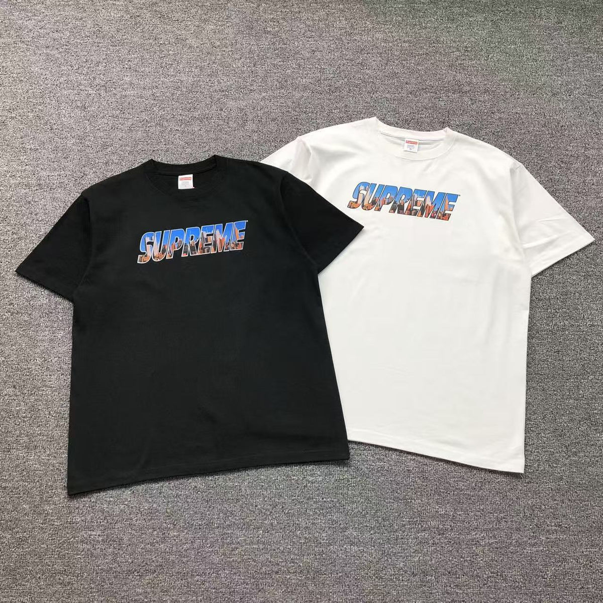 Camisa Supreme Canyon Script — frente