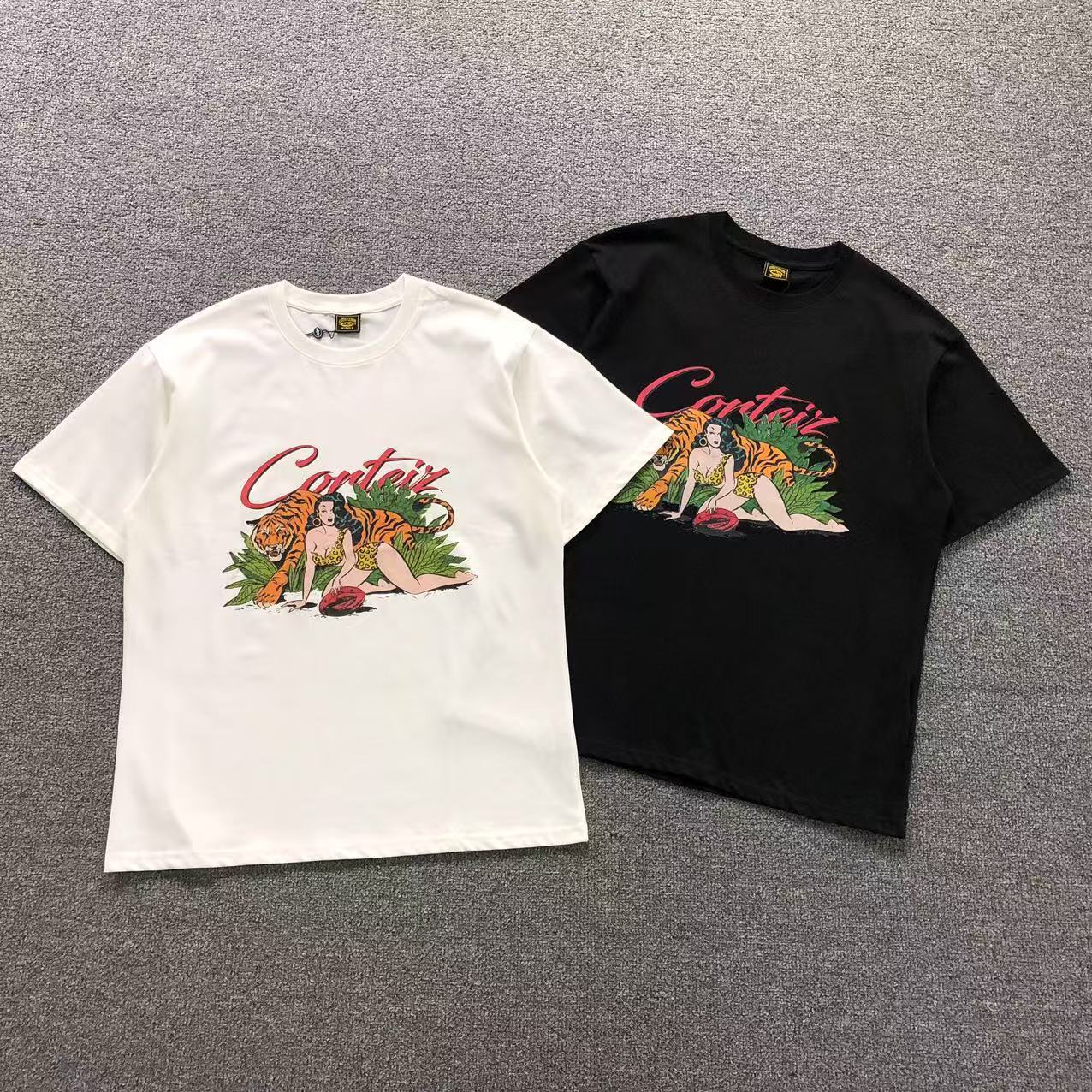 Camisa Corteiz Jungle Tiger — frente