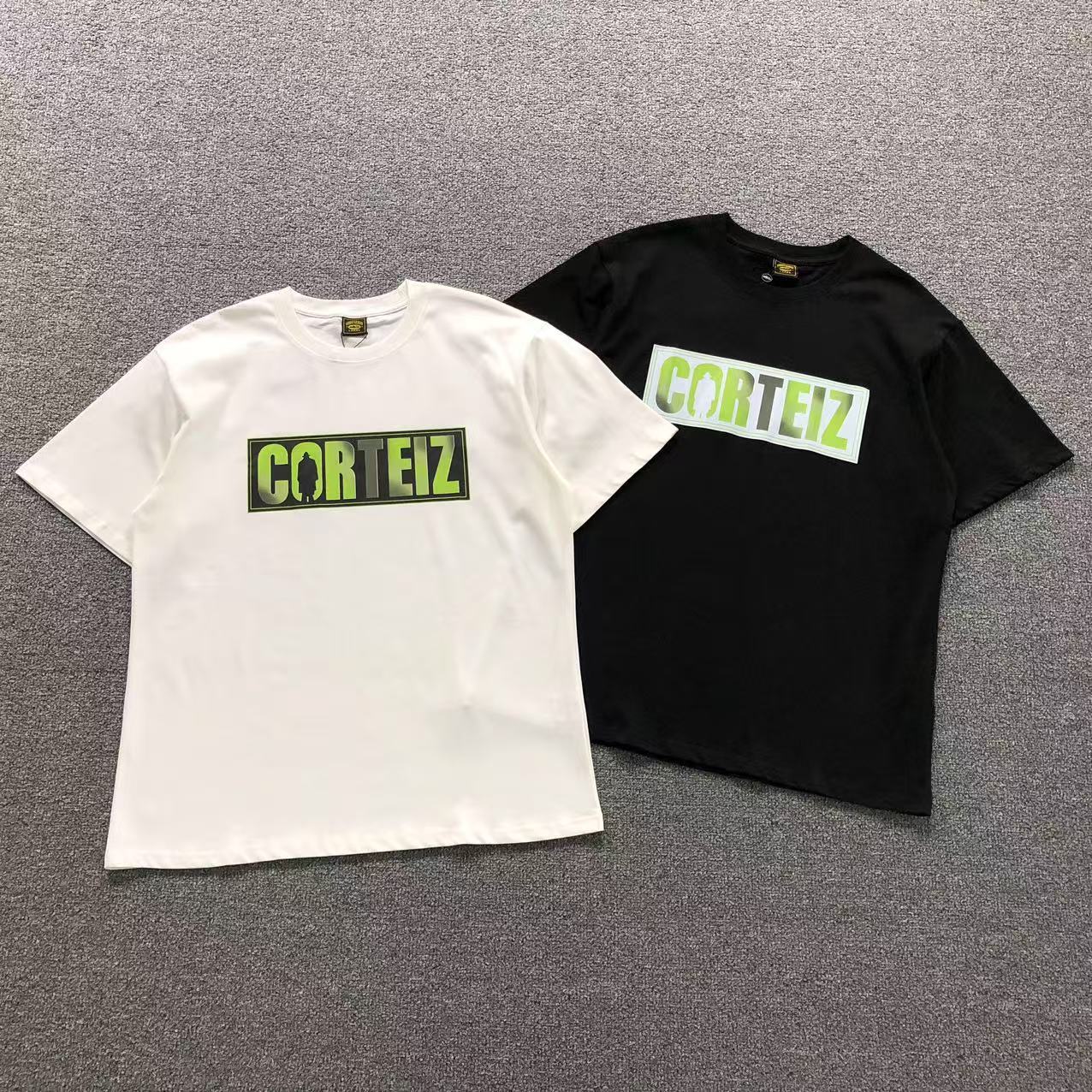 Camisa Corteiz Box Logo Alien — frente