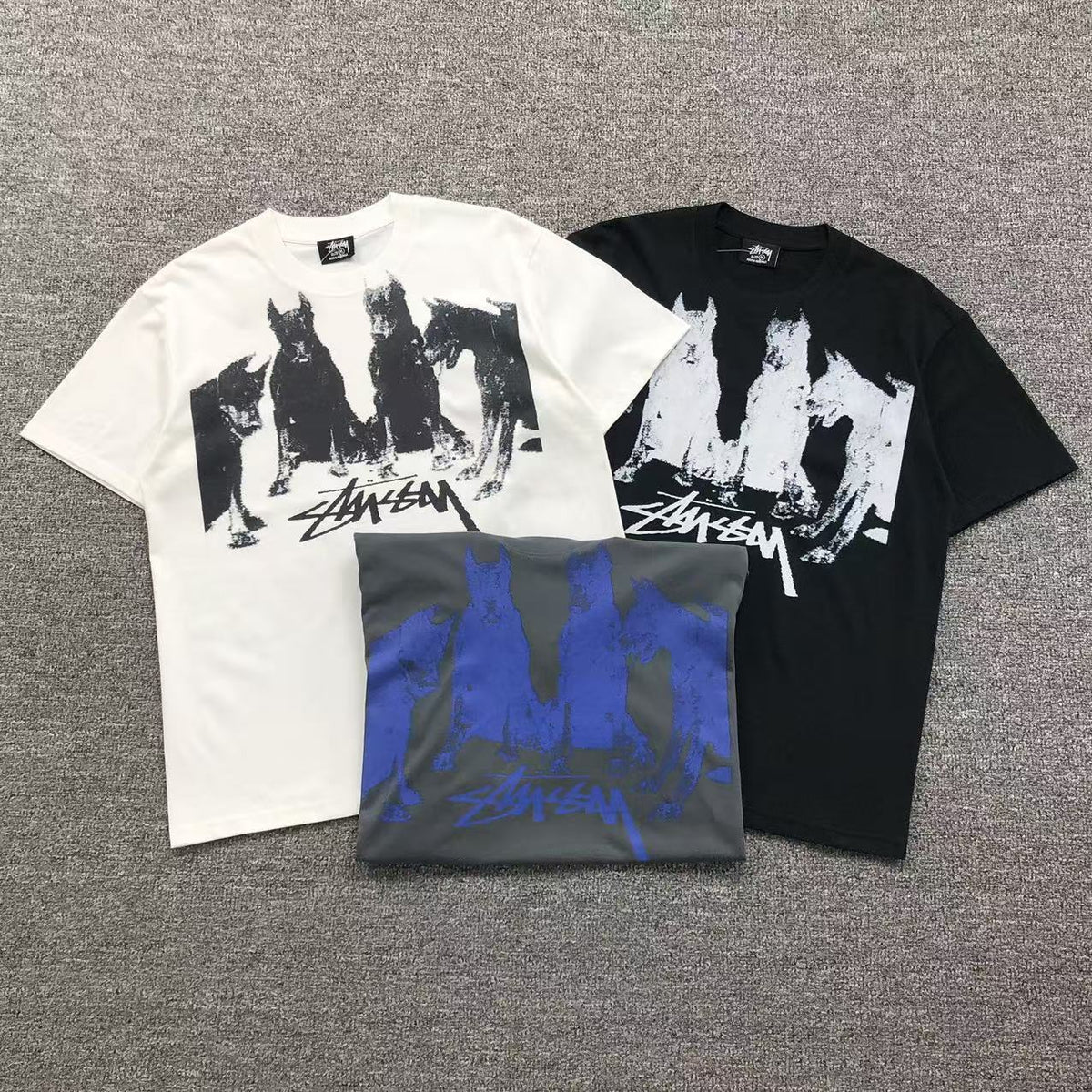 Camisa Stussy Dogs Pack — frente