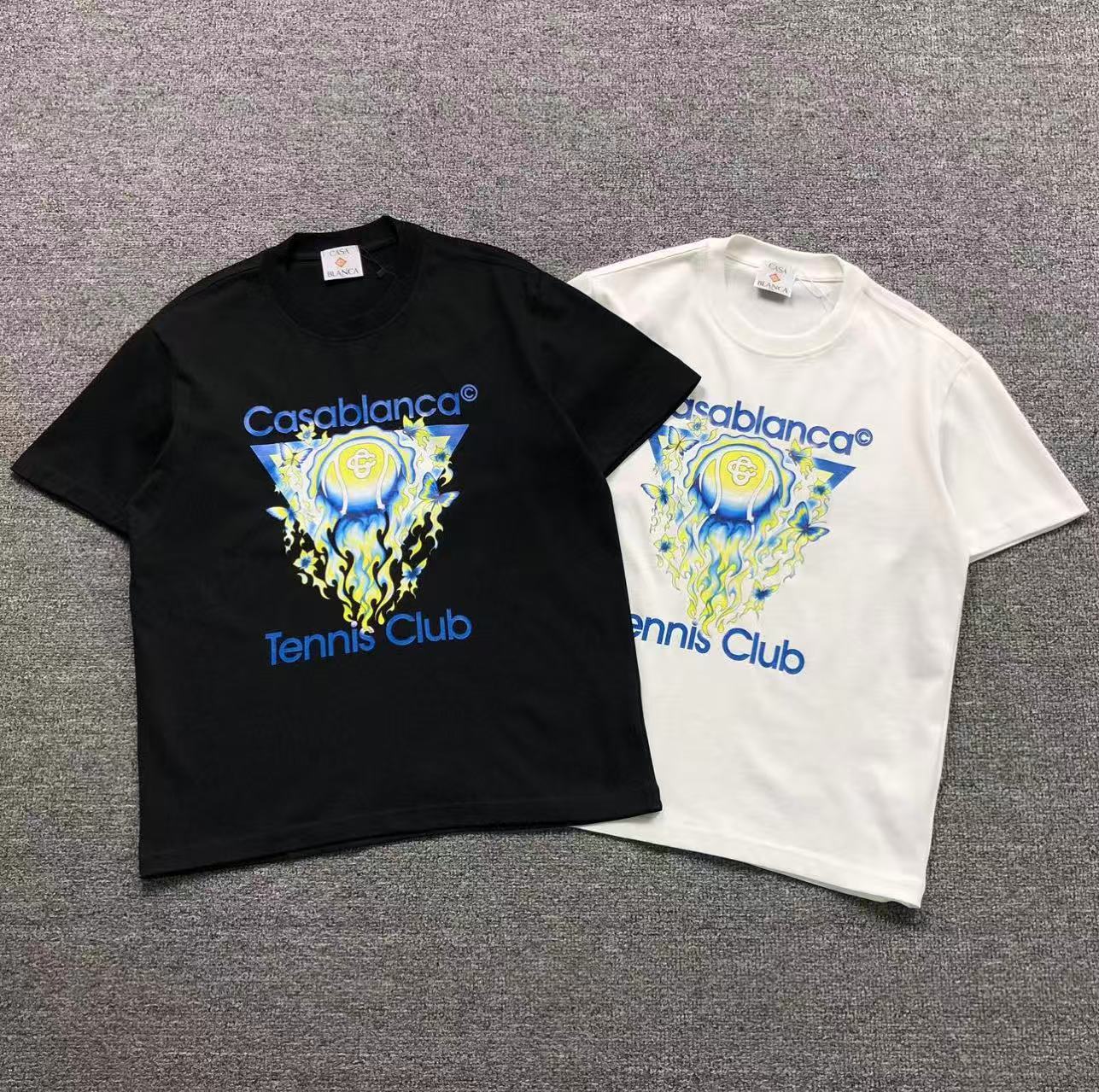 Camisa Casa Blanca Tennis Club Flame — frente