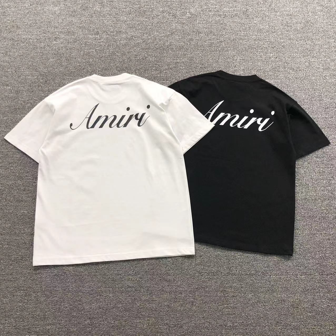 Camisa Amiri Signature Script — costa